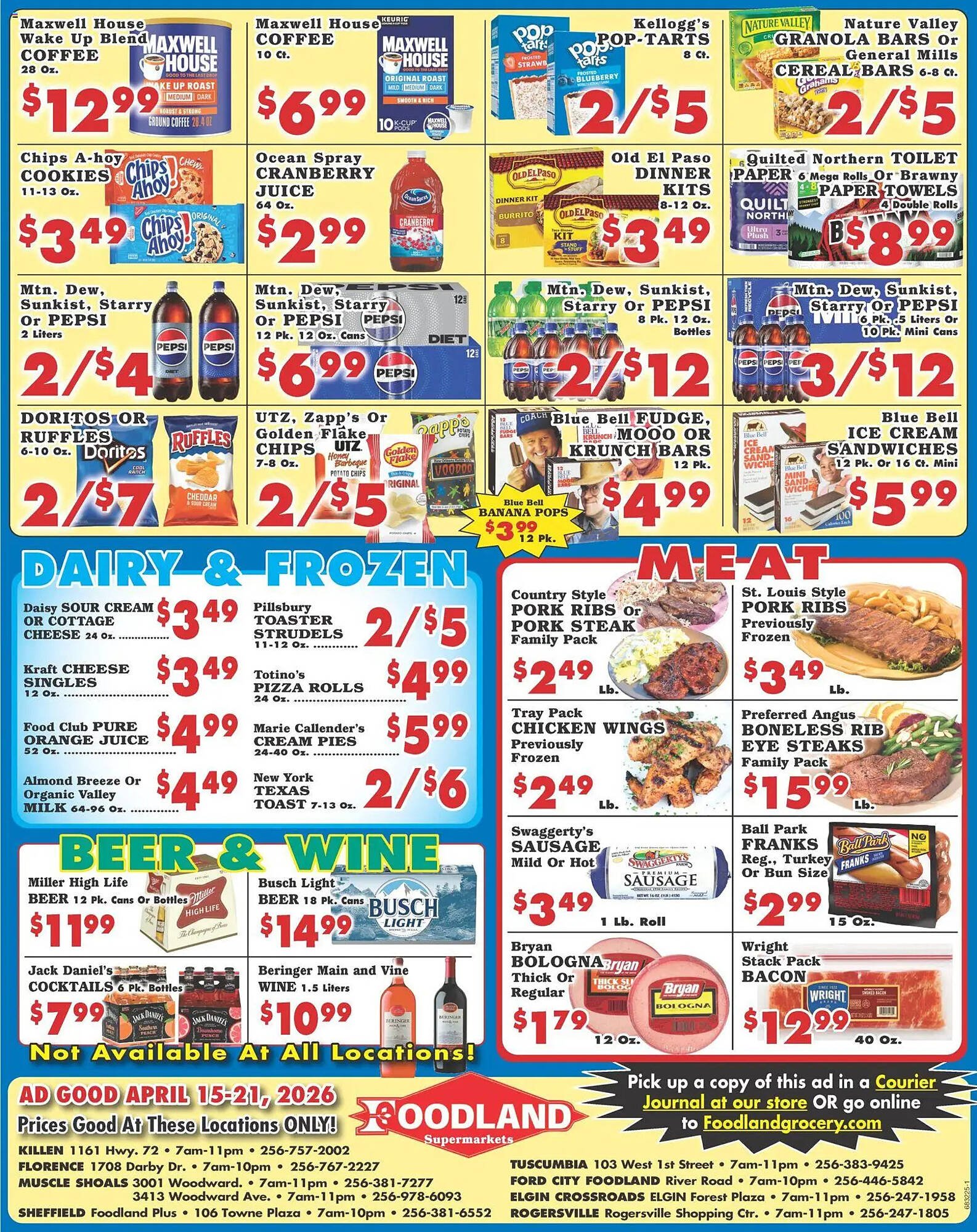 Foodland weekly ad