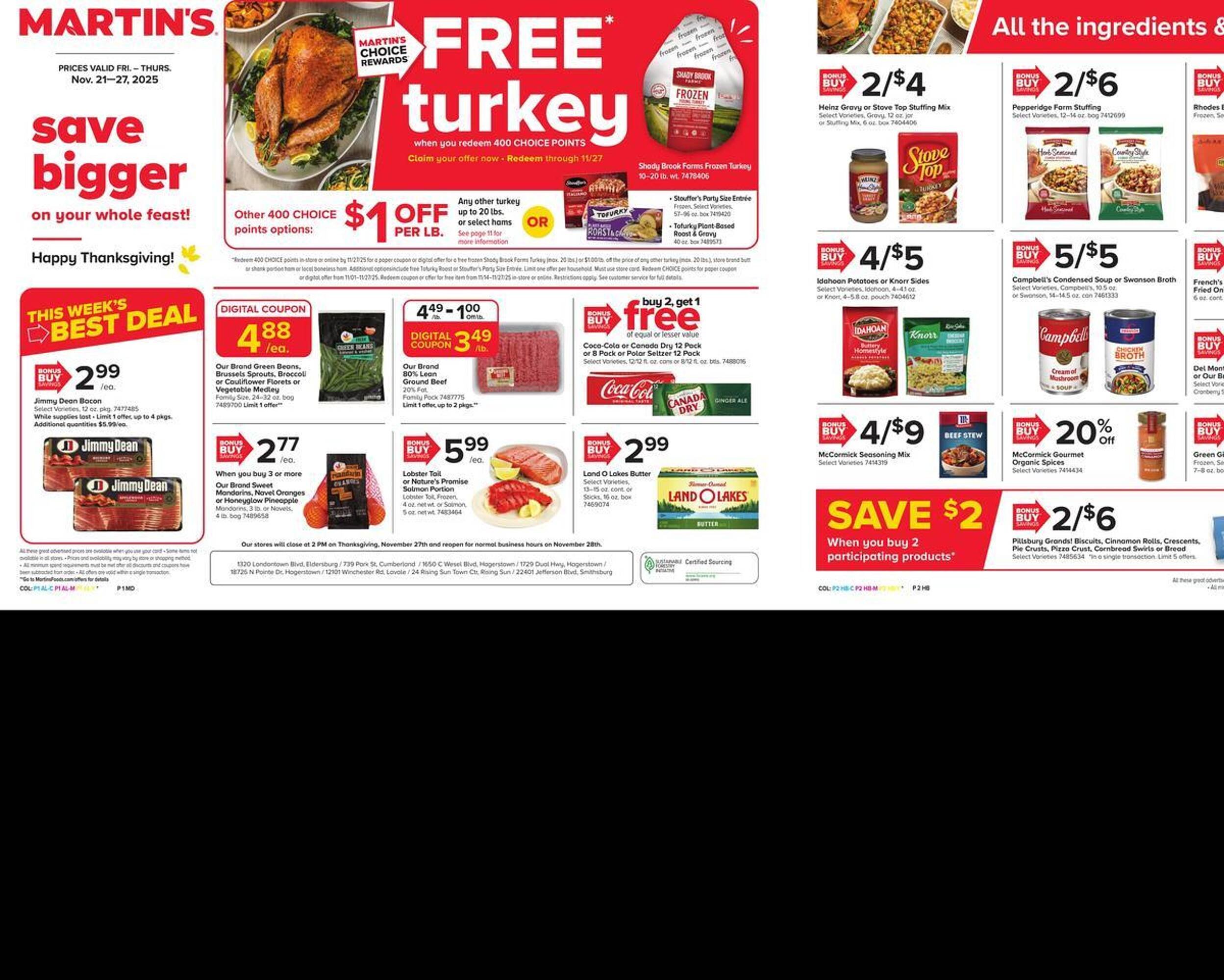 Martin&#039;s weekly ad