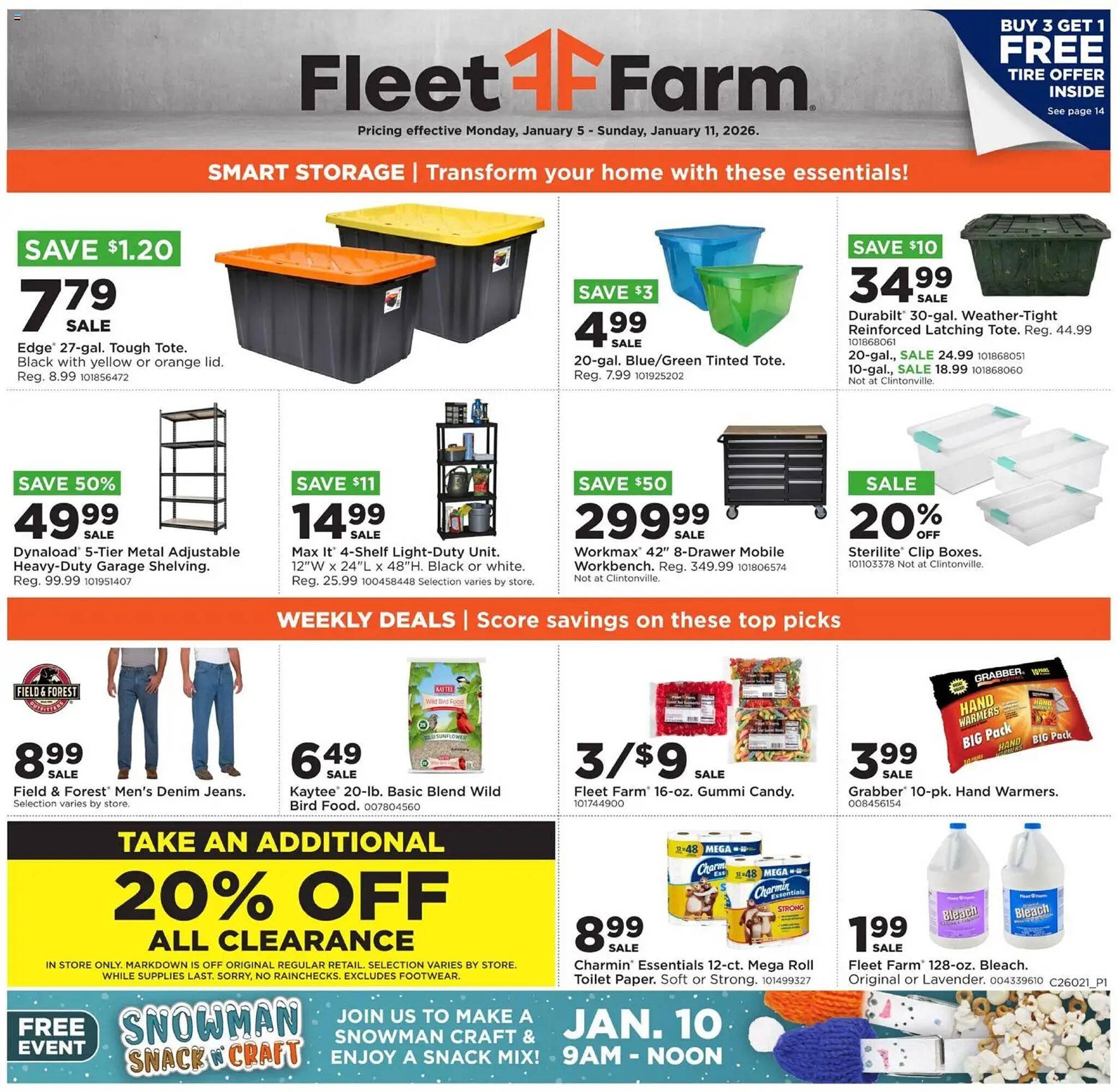 Mills Fleet Farm weekly ad