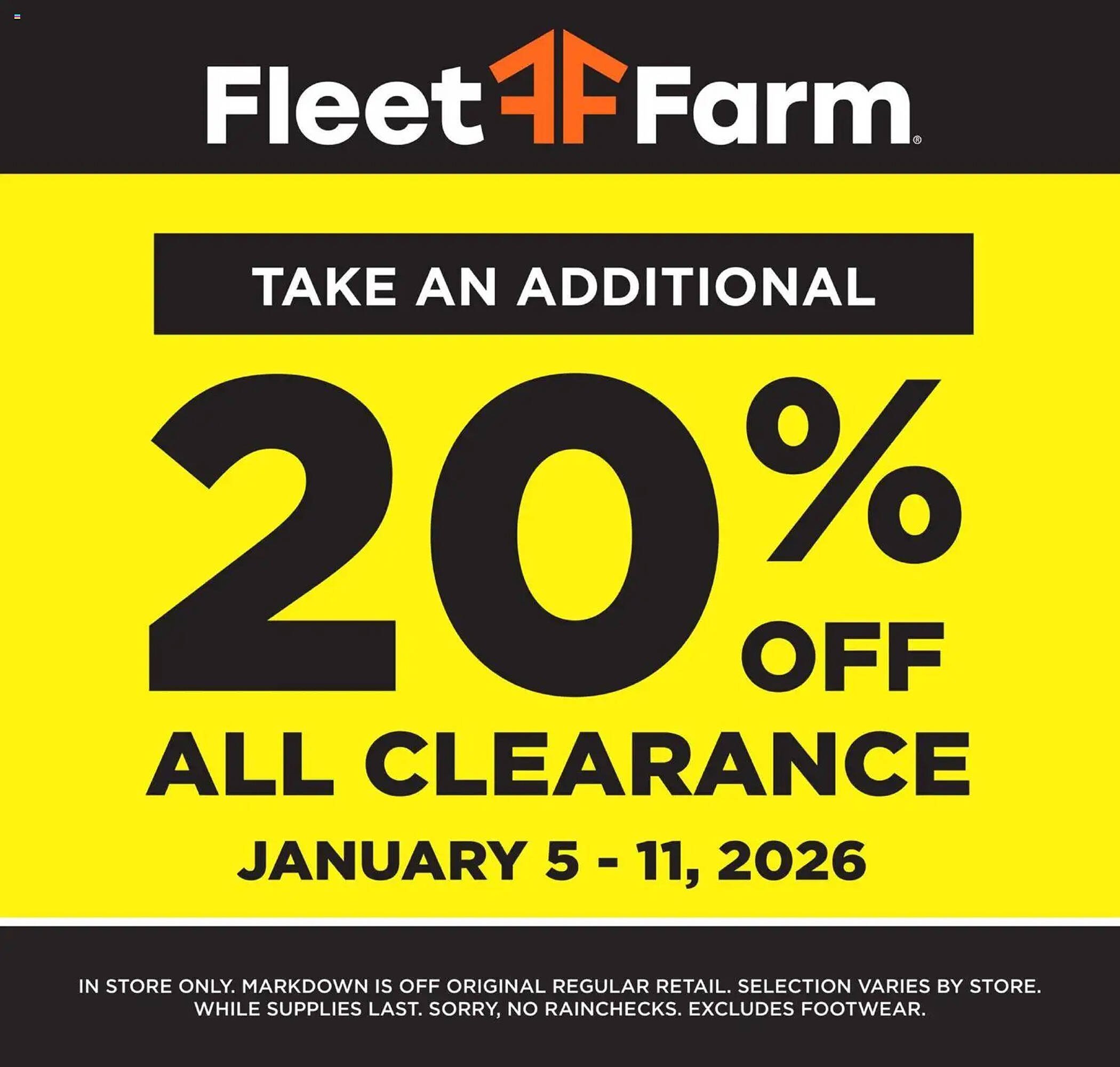 Mills Fleet Farm weekly ad