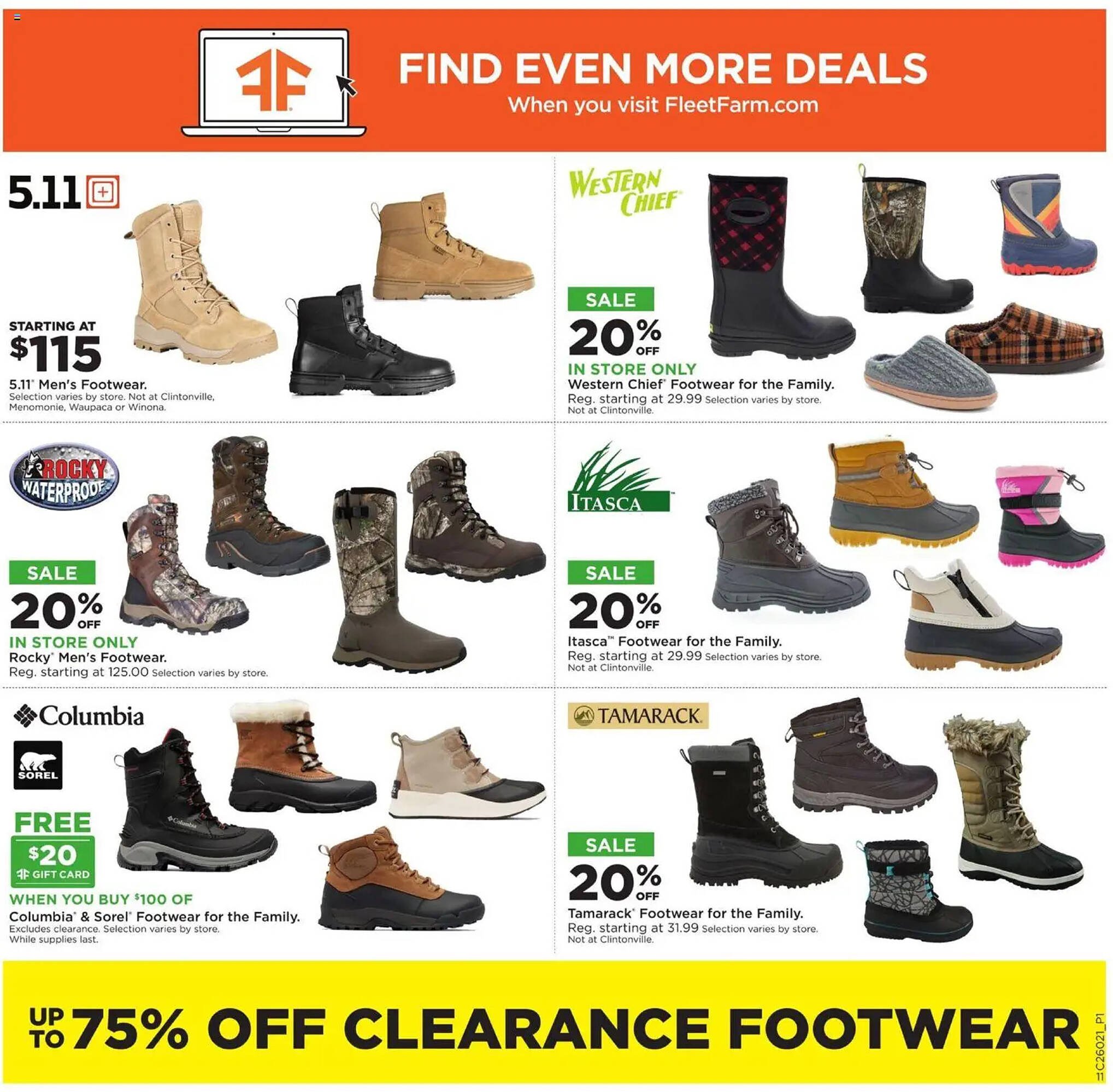Mills Fleet Farm weekly ad
