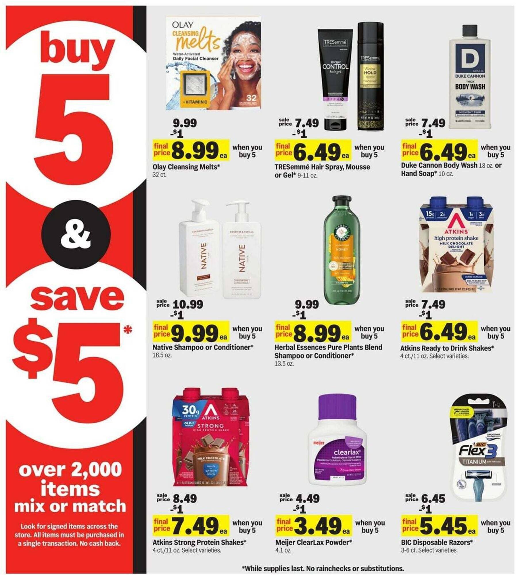Meijer weekly ad