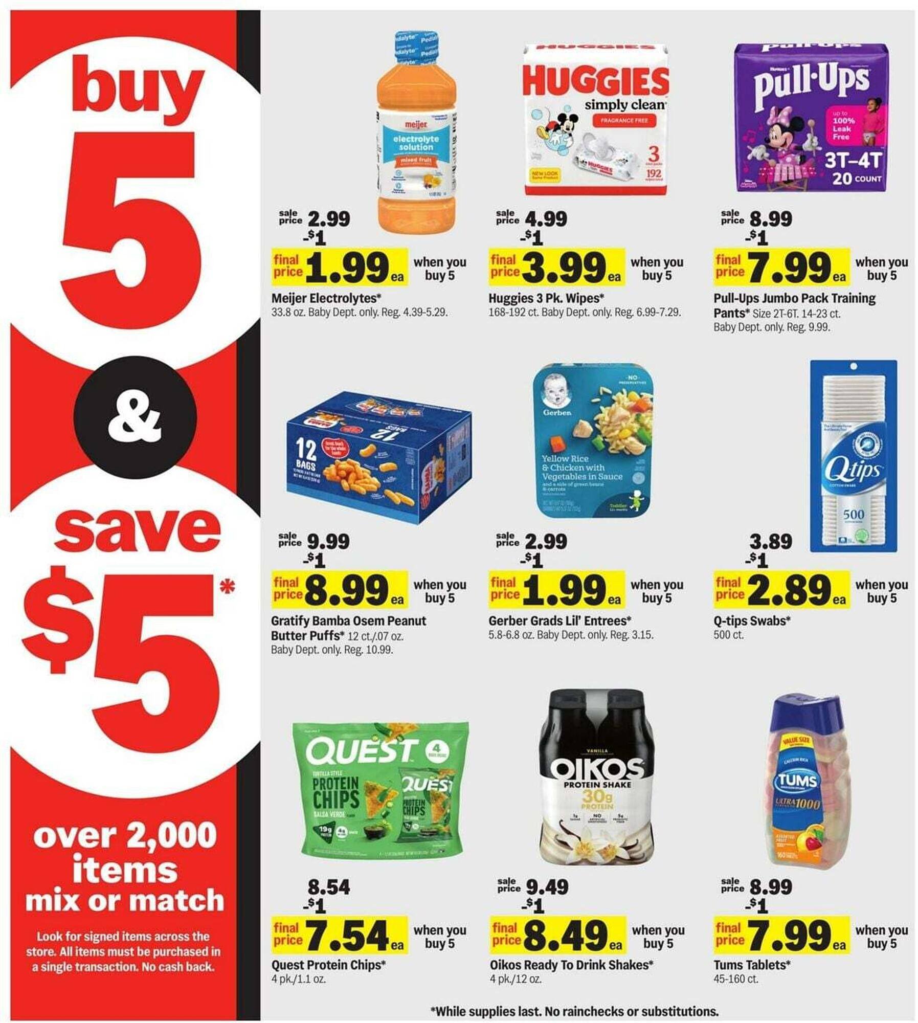 Meijer weekly ad