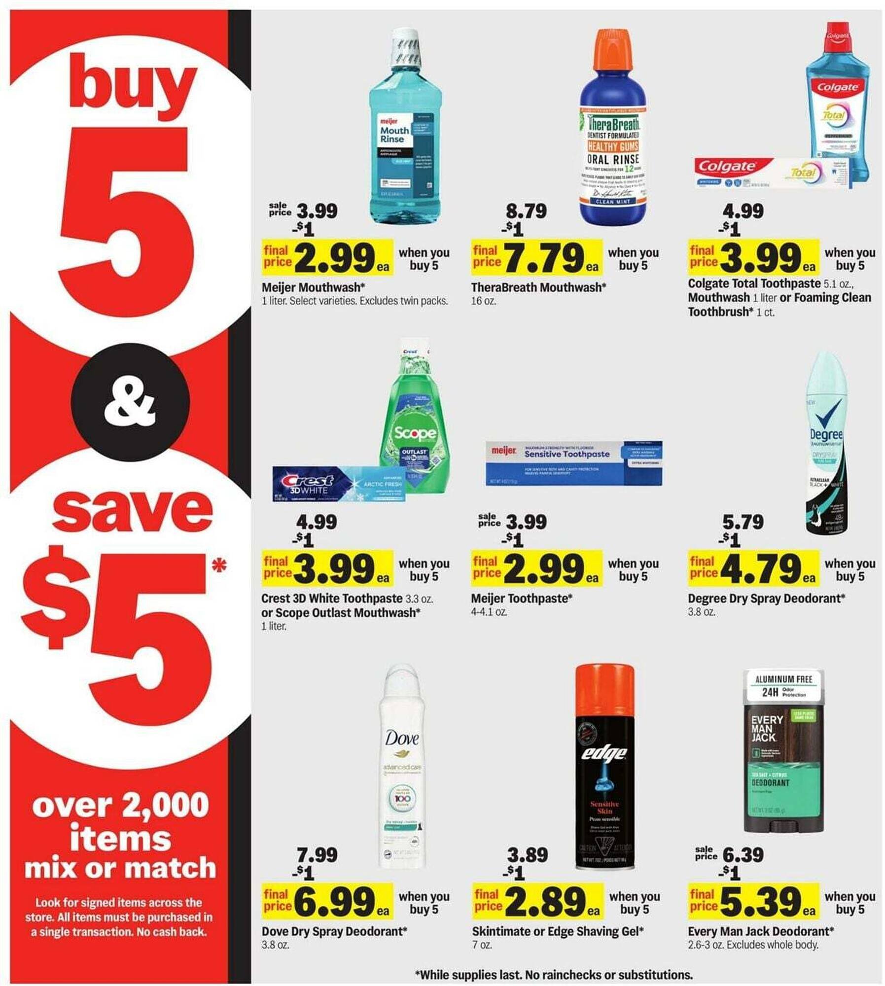 Meijer weekly ad