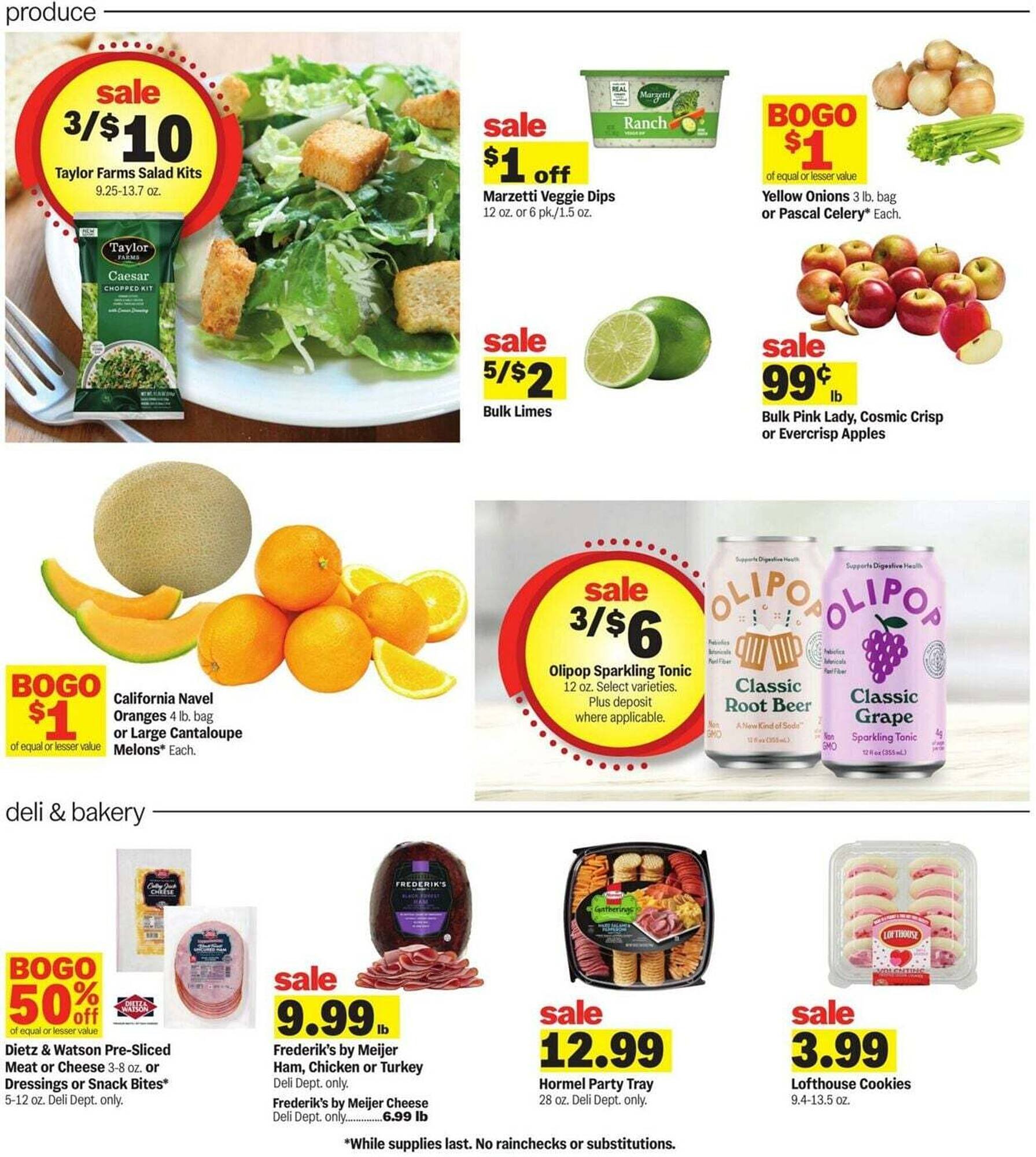 Meijer weekly ad