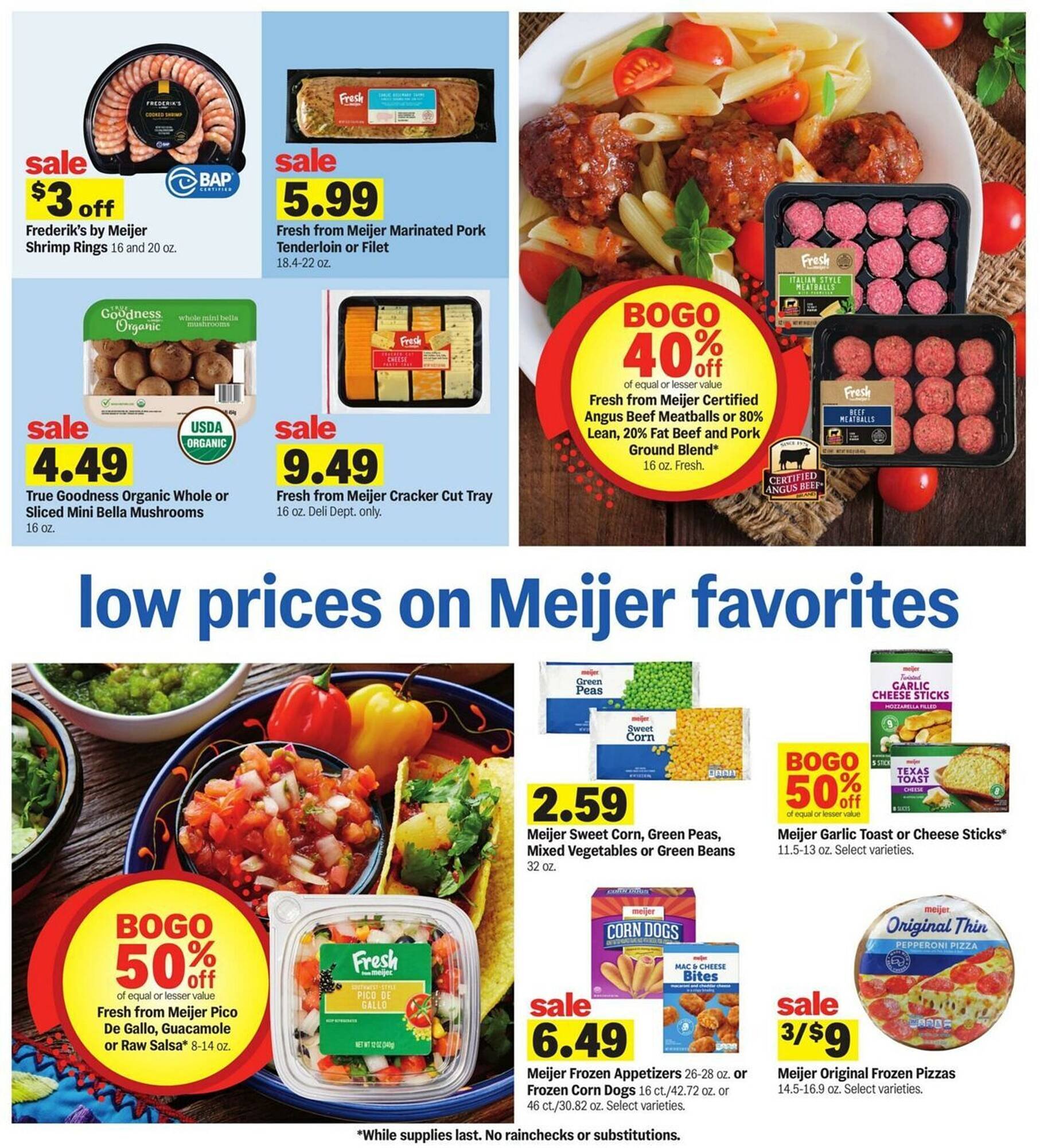Meijer weekly ad