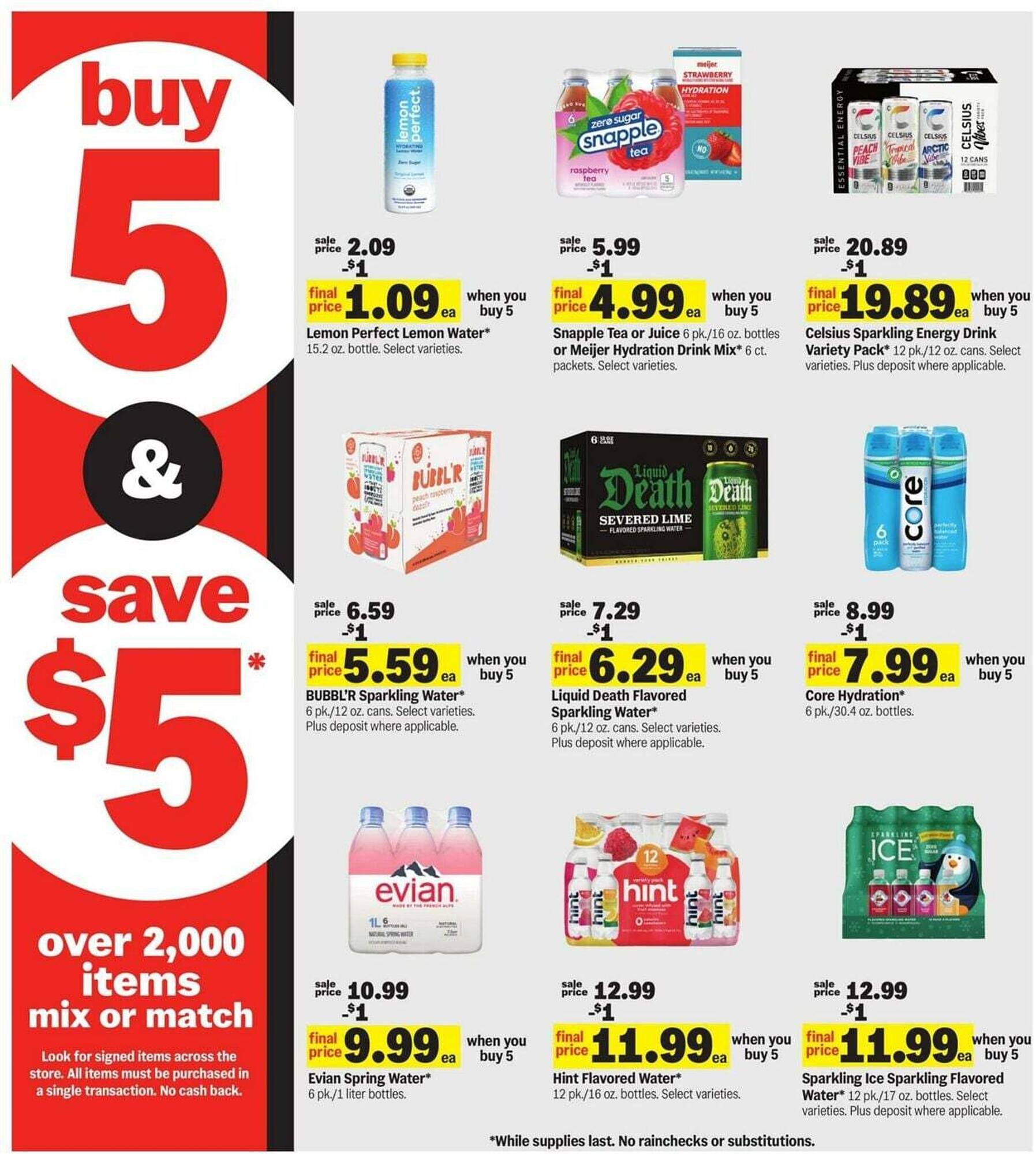 Meijer weekly ad