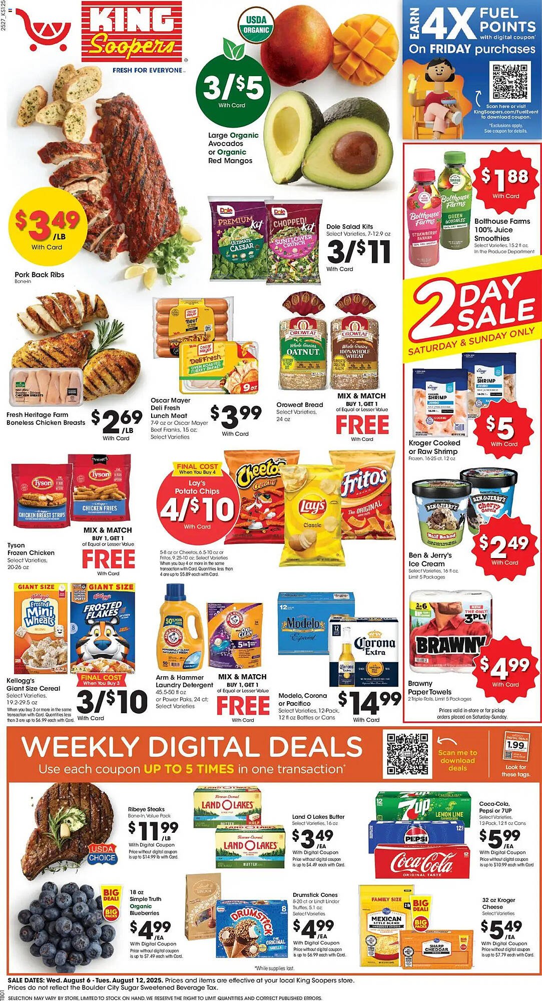King Soopers Weekly Ad (2025-08-06 - 2025-08-12) | 1