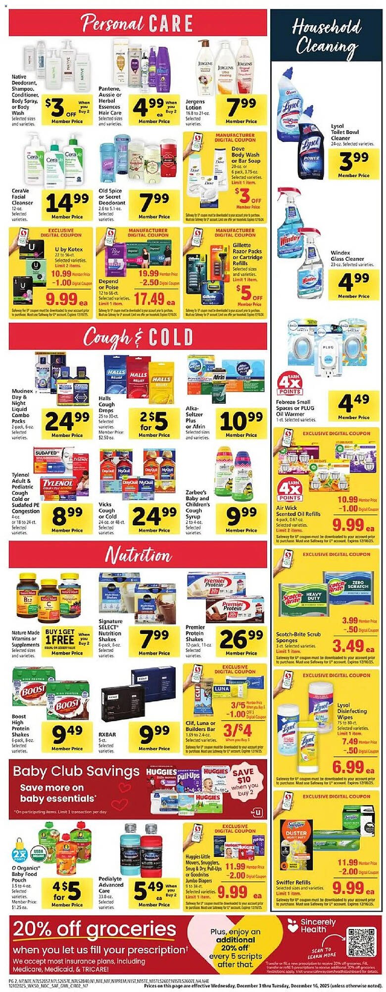 Safeway weekly ad (2025-12-10 - 2025-12-16) | 10