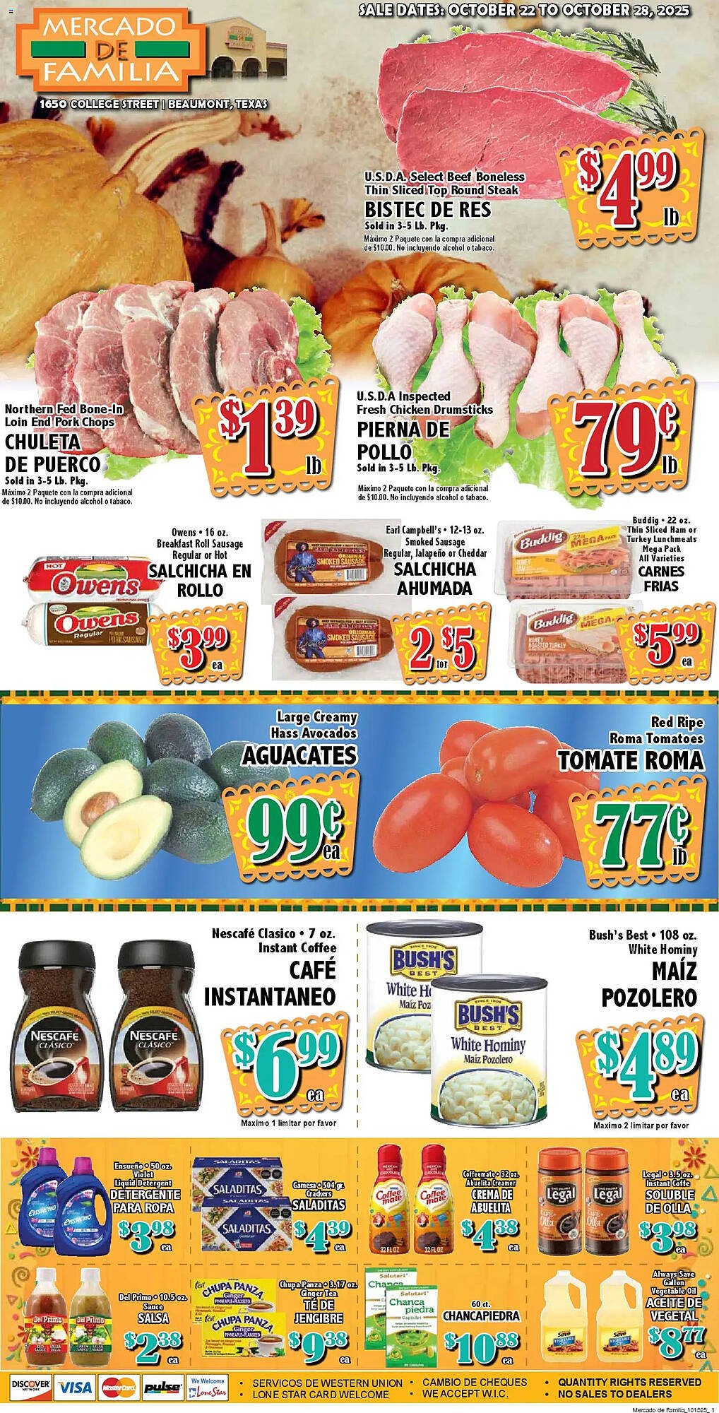 Market Basket weekly ad (2025-10-22 - 2025-10-28) | 1