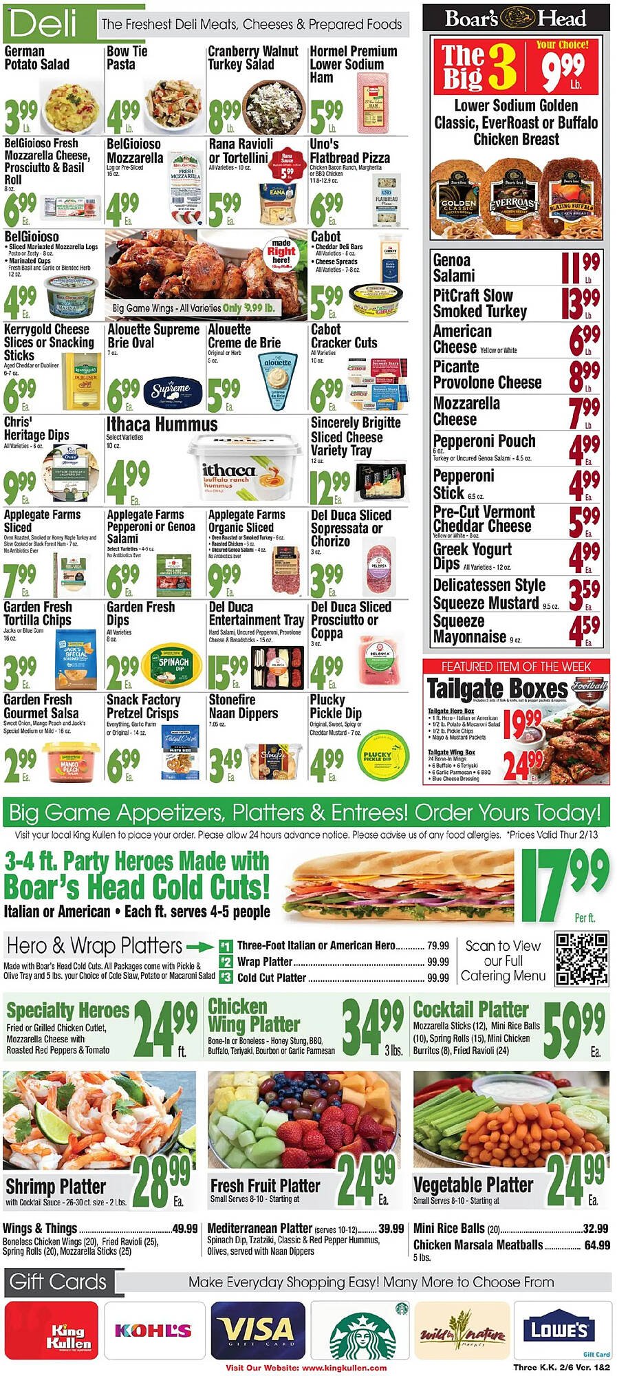 King Kullen weekly ad