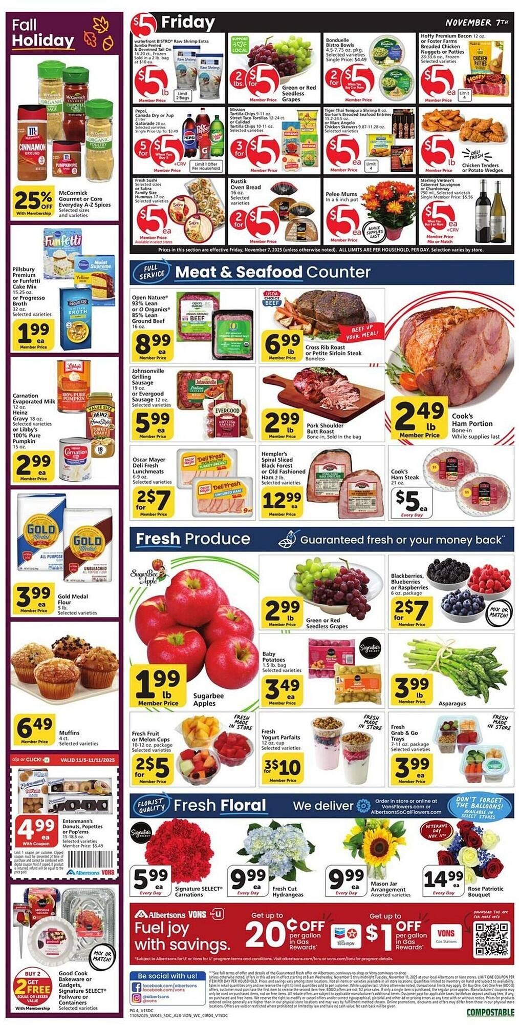 Vons weekly ad (2025-11-05 - 2025-11-11) | 3