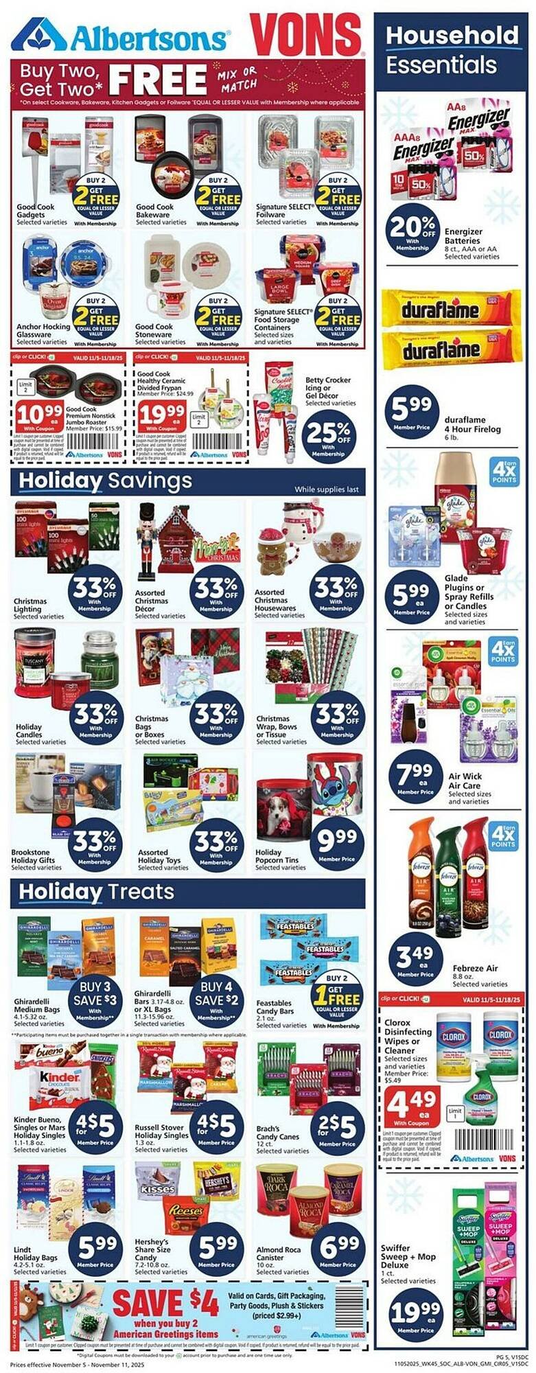 Vons weekly ad (2025-11-05 - 2025-11-11) | 4