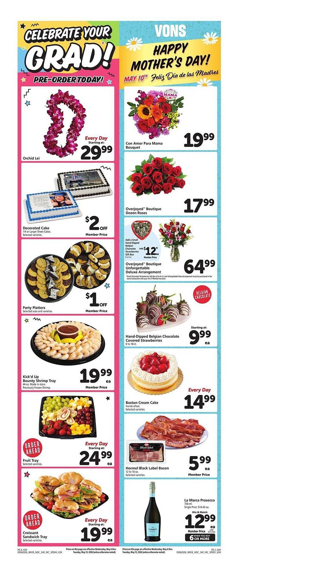 Vons weekly ad