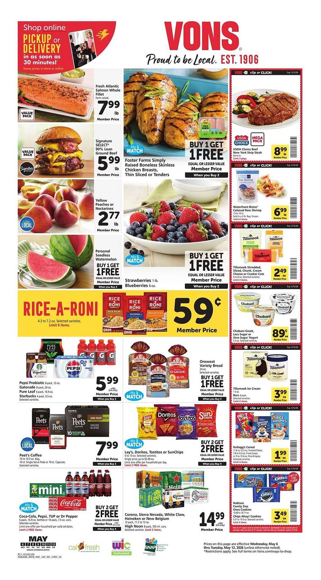 Vons weekly ad