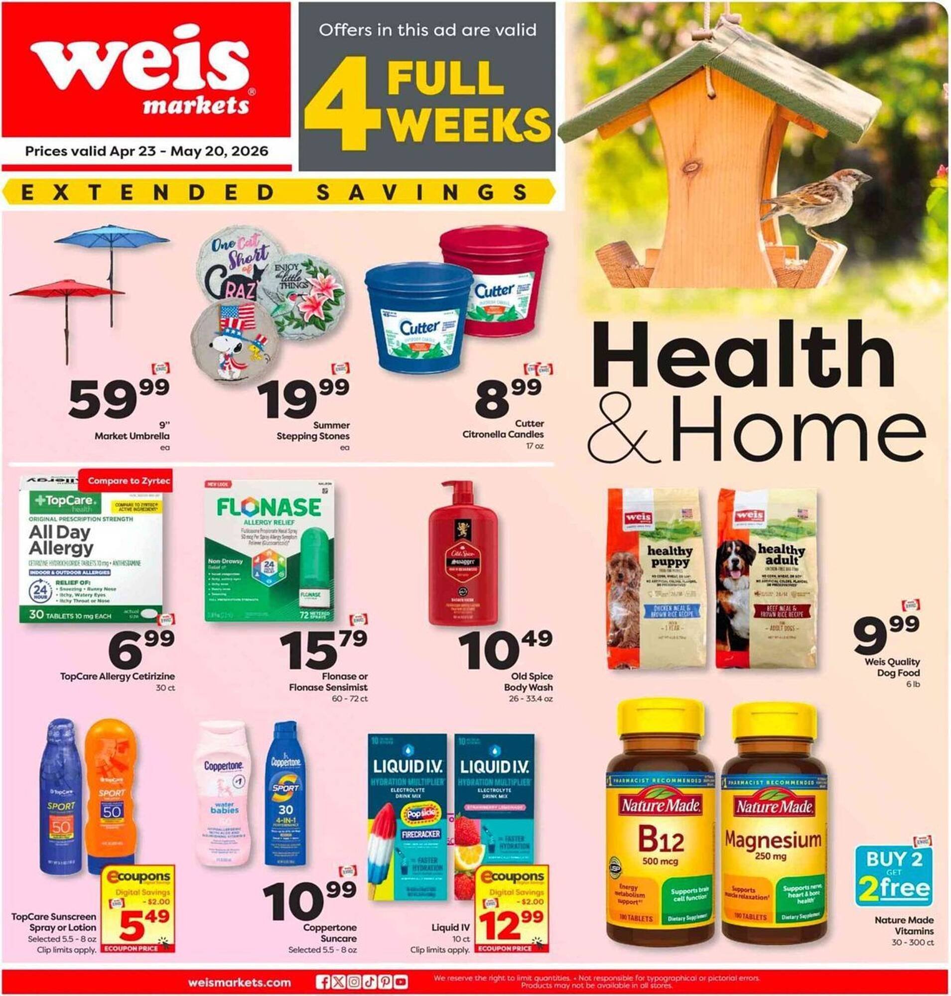 Weis Markets weekly ad