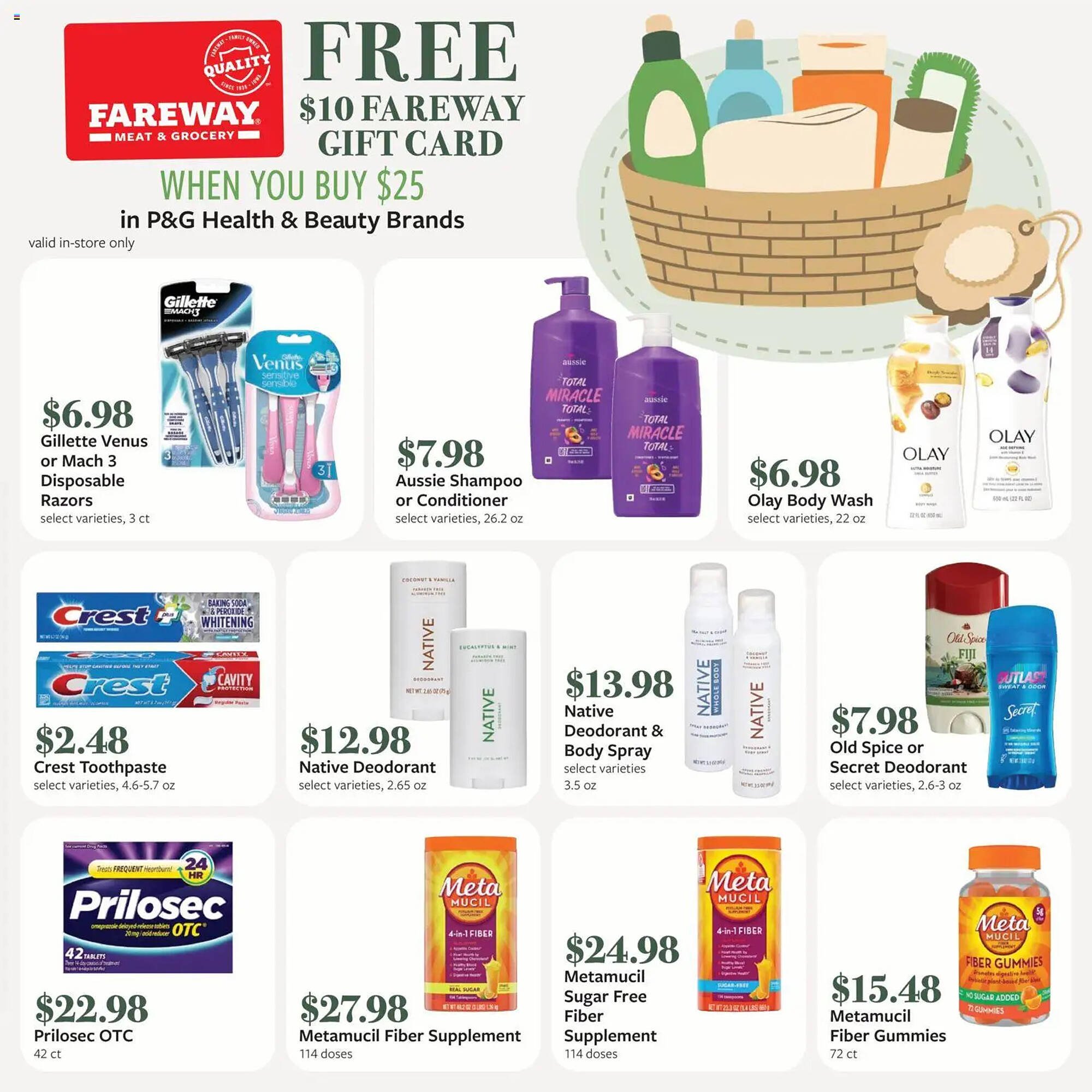 Fareway weekly ad