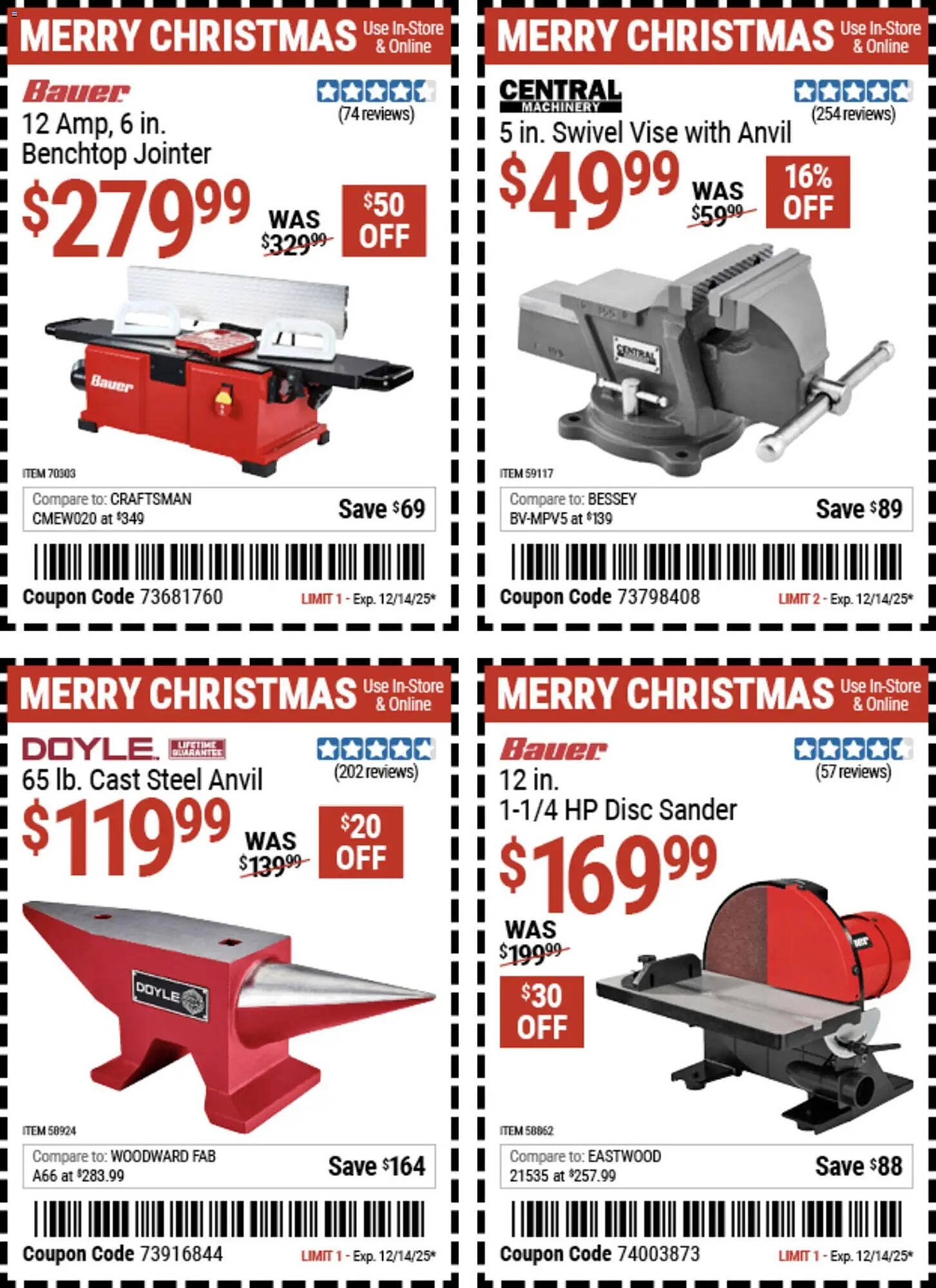 Harbor Freight Tools weekly ad
