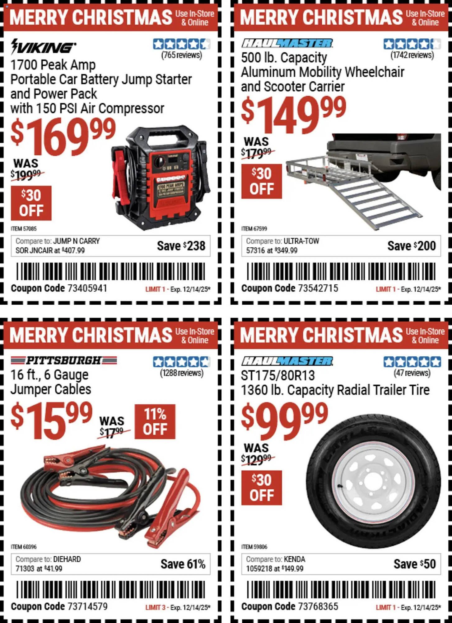 Harbor Freight Tools weekly ad
