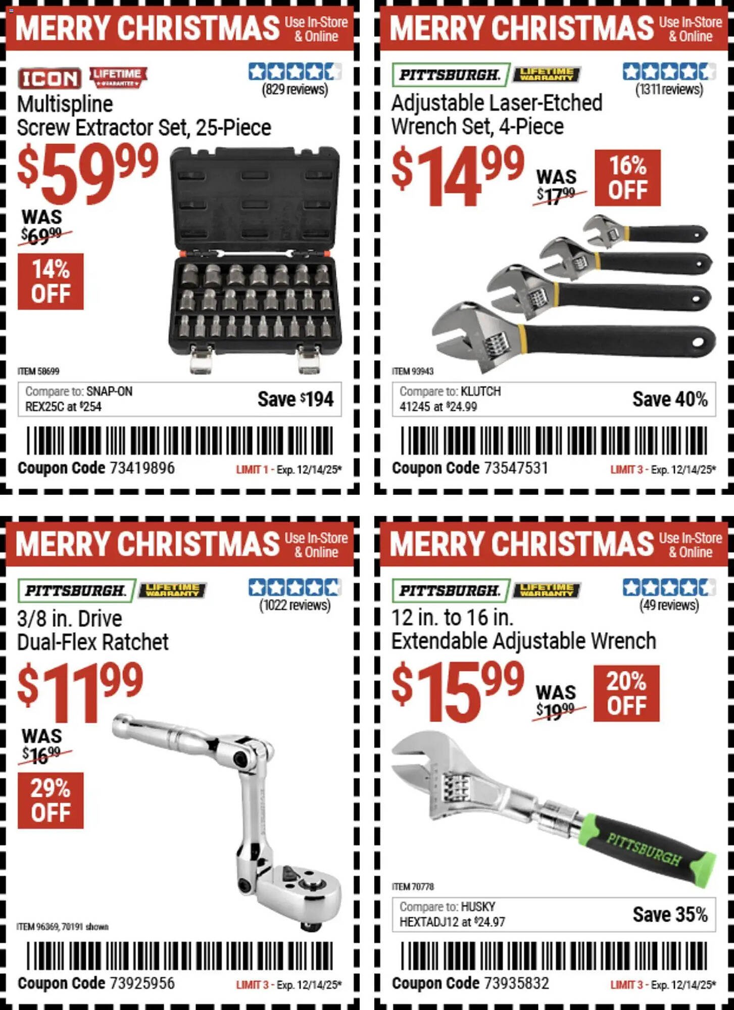 Harbor Freight Tools weekly ad