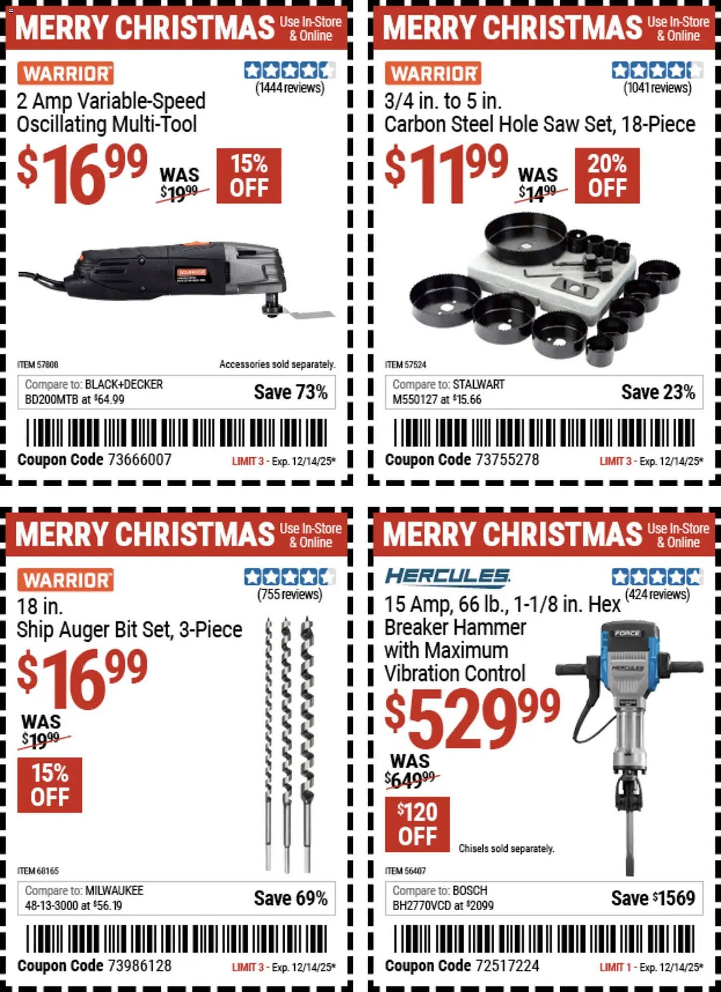 Harbor Freight Tools weekly ad