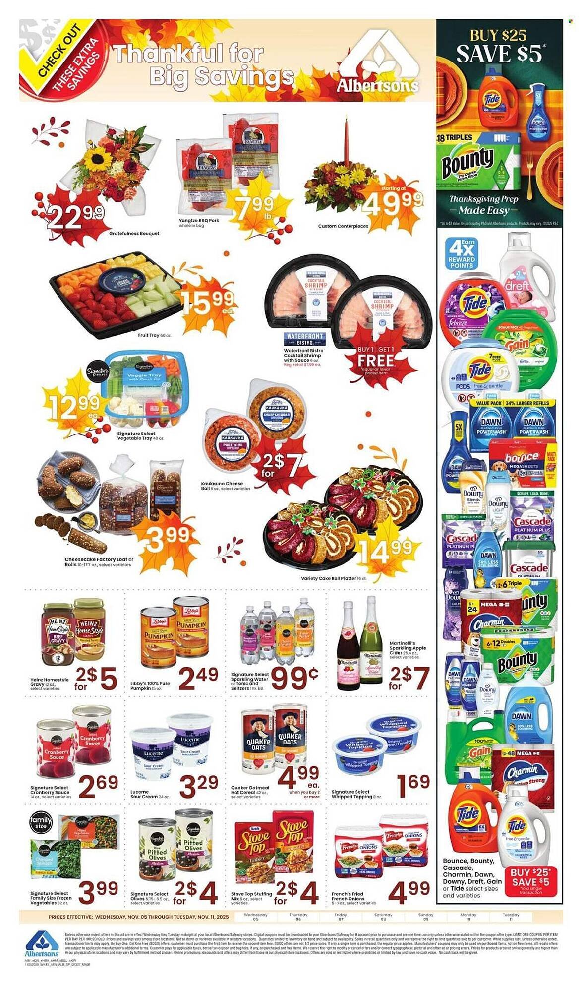 Albertsons weekly ad (2025-11-05 - 2025-11-11) | 1