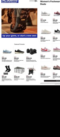 Academy weekly ad