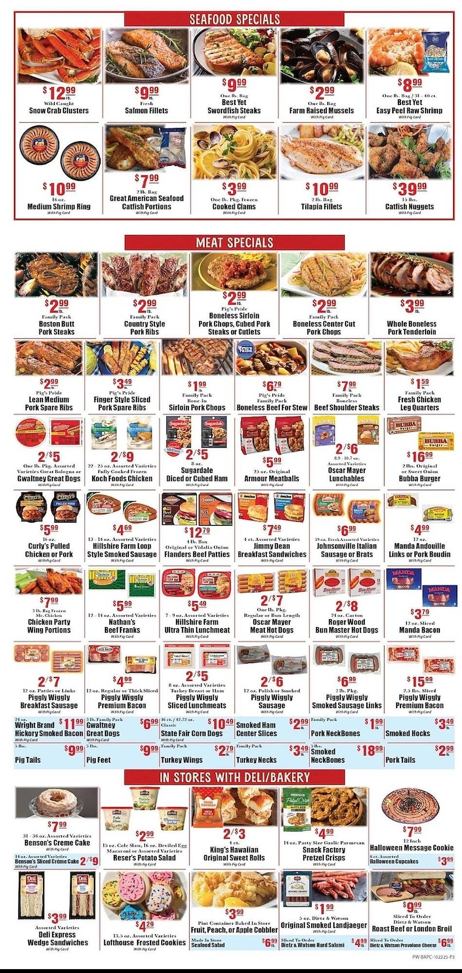 Piggly Wiggly weekly ad (2025-10-22 - 2025-10-28) | 3