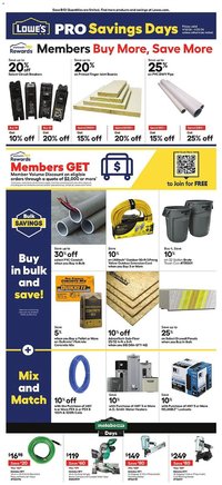 Lowe's weekly ad