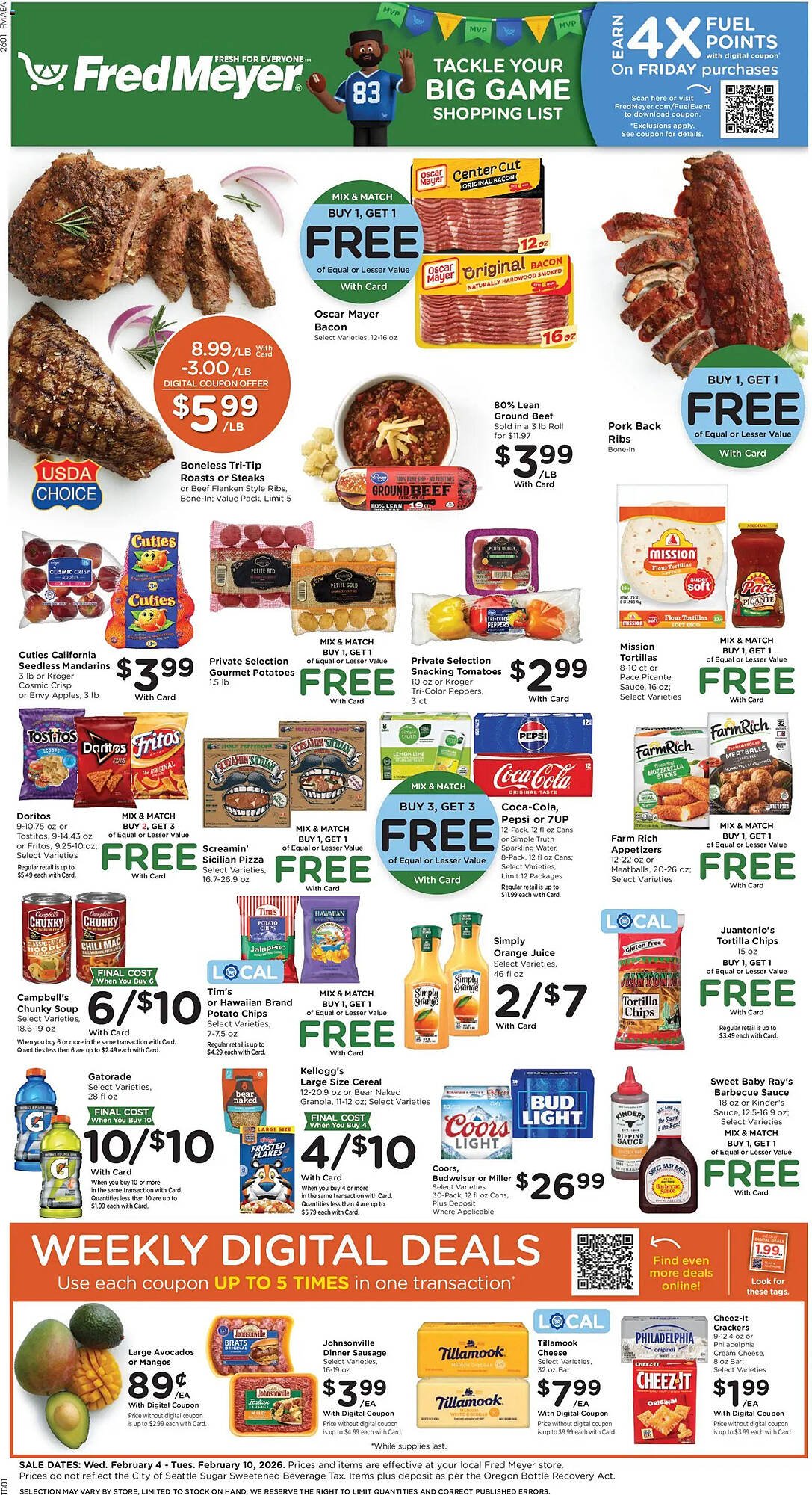 Fred Meyer weekly ad