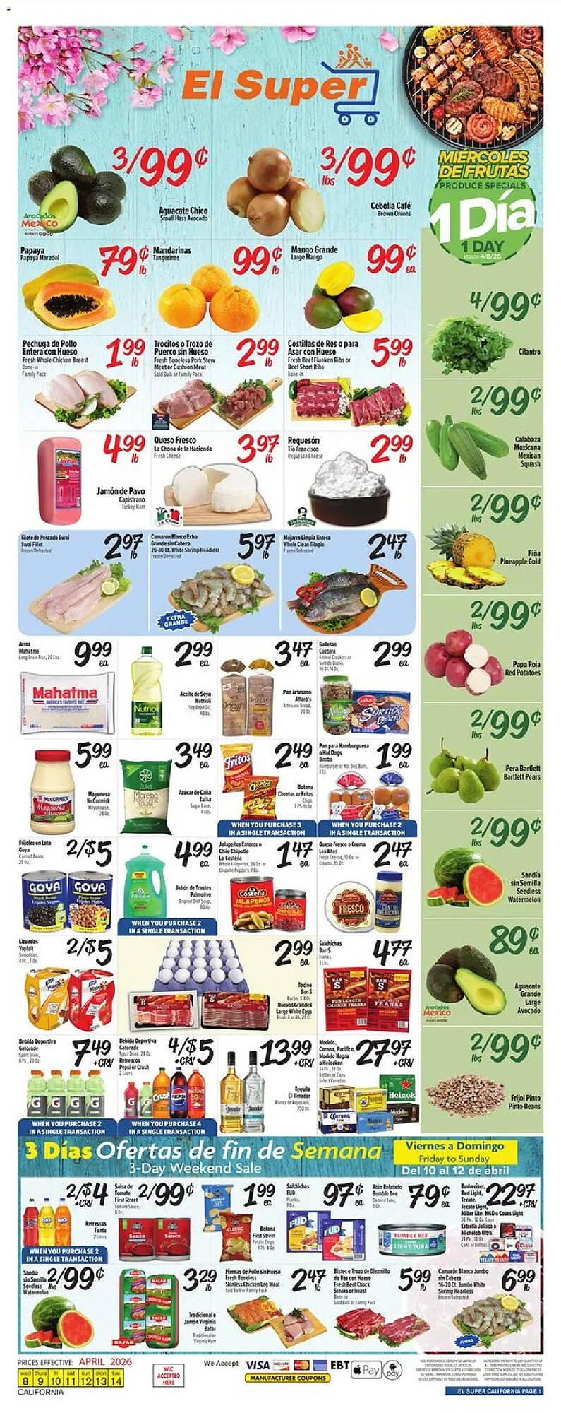 El Super weekly ad