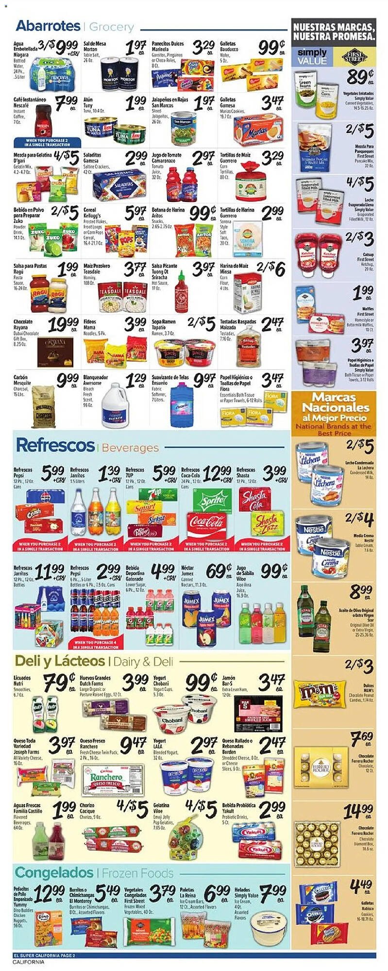 El Super weekly ad