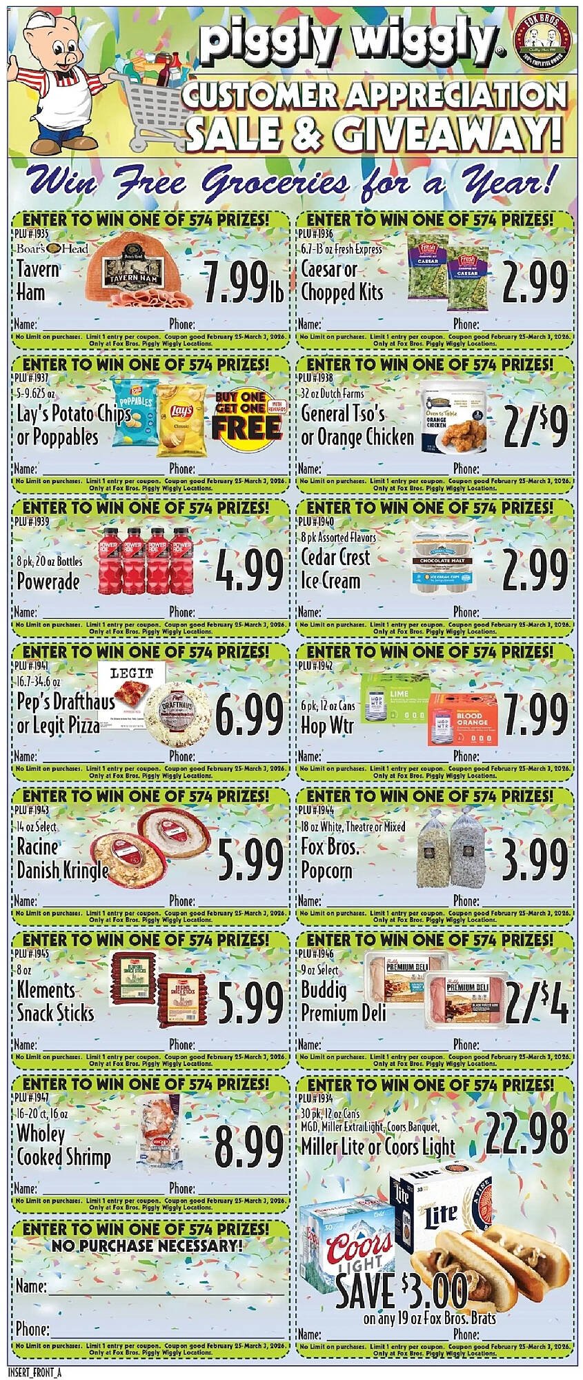 Piggly Wiggly weekly ad