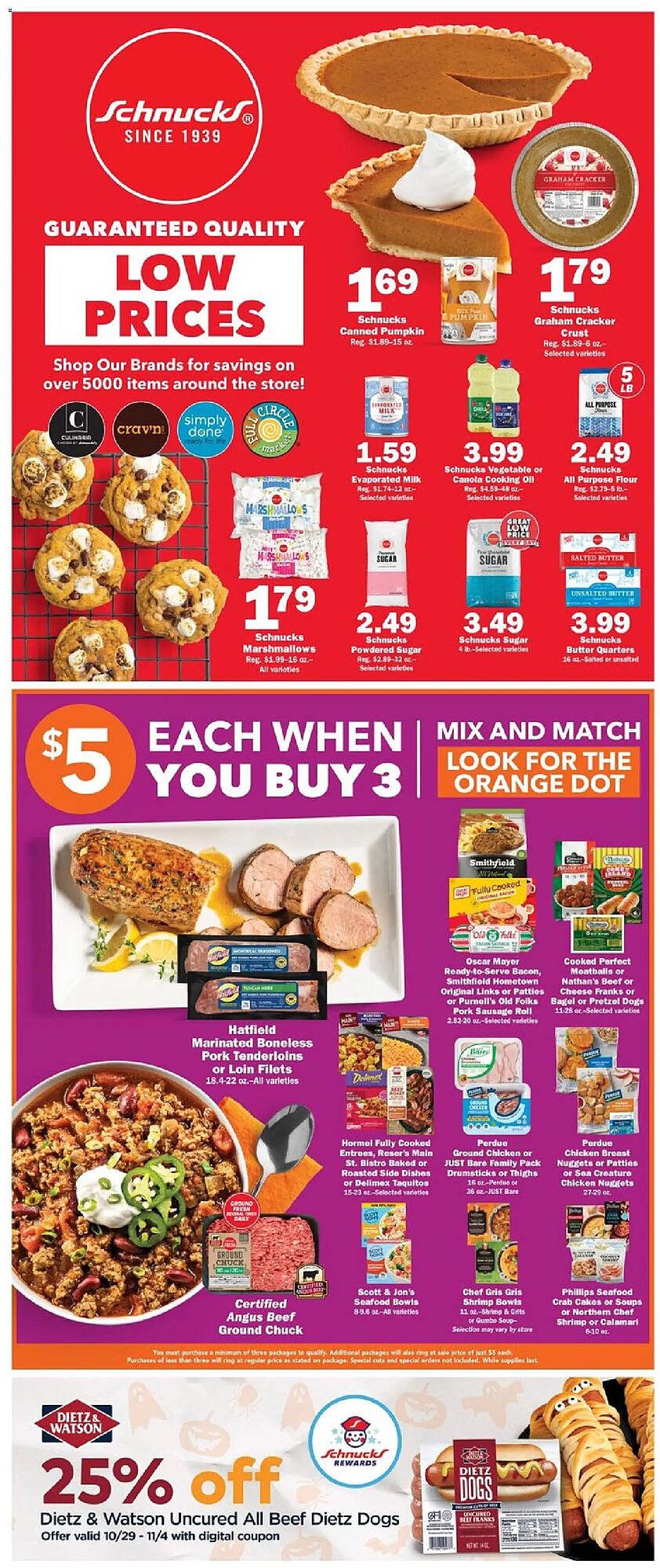 Schnucks weekly ad (2025-10-29 - 2025-11-04) | 2