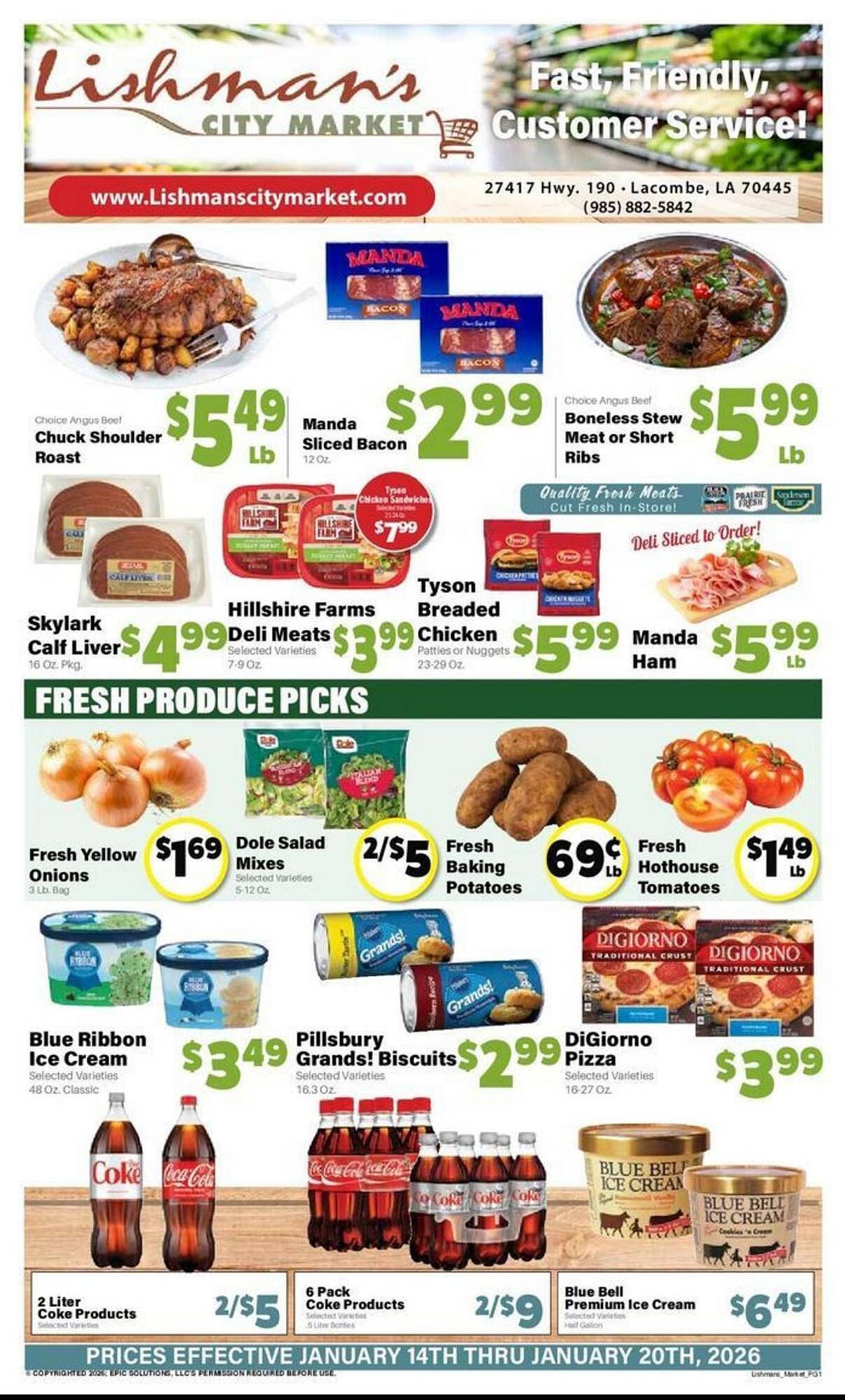 Lishman's City Market weekly ad