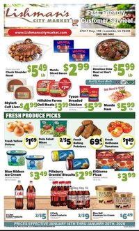 Lishman's City Market weekly ad