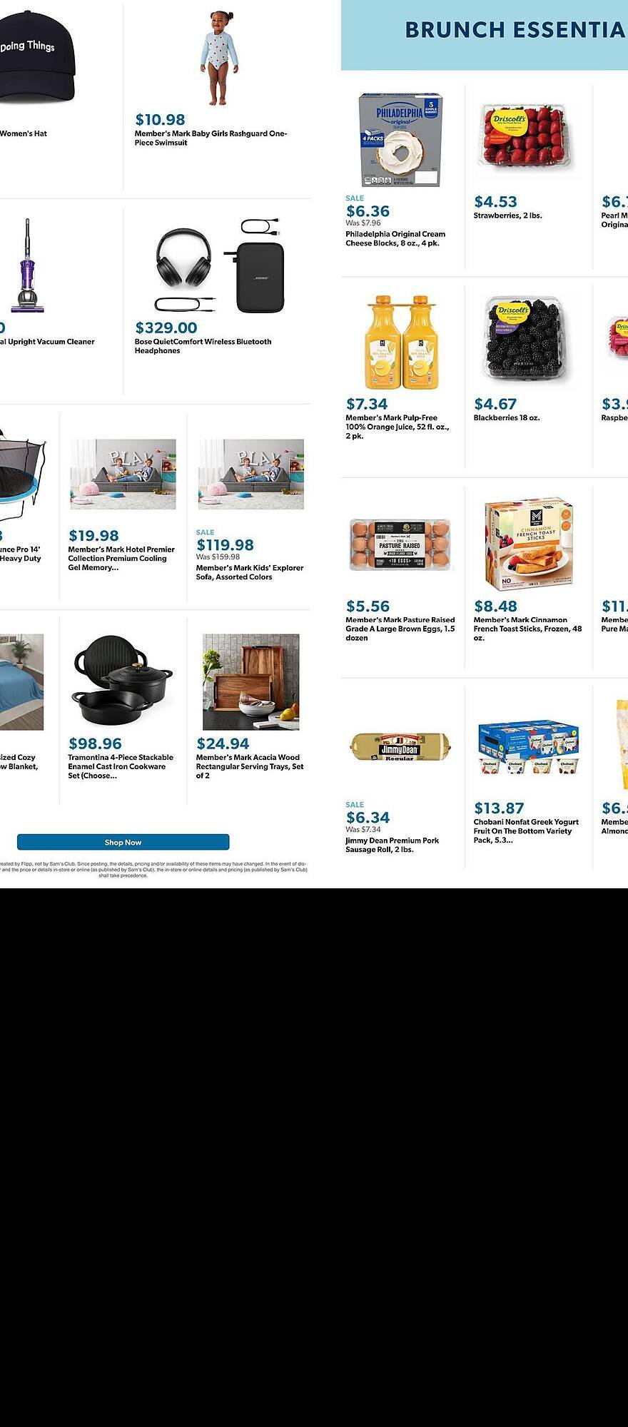 Sam's Club weekly ad