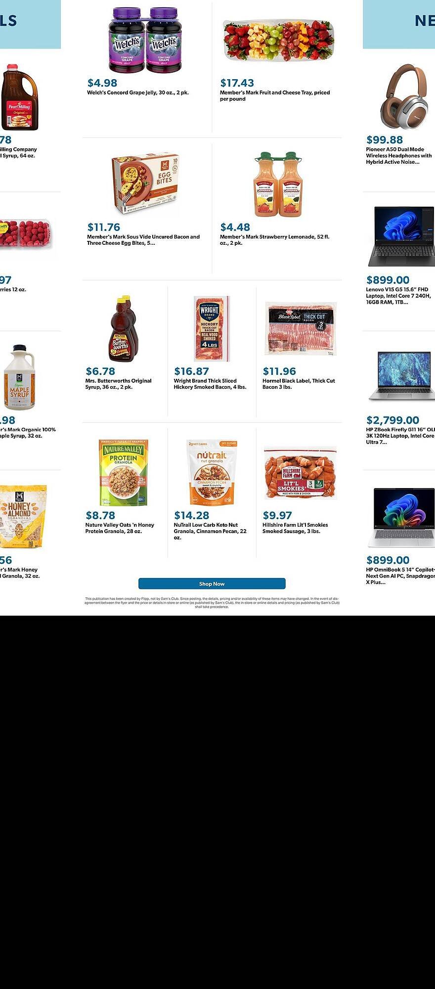 Sam's Club weekly ad