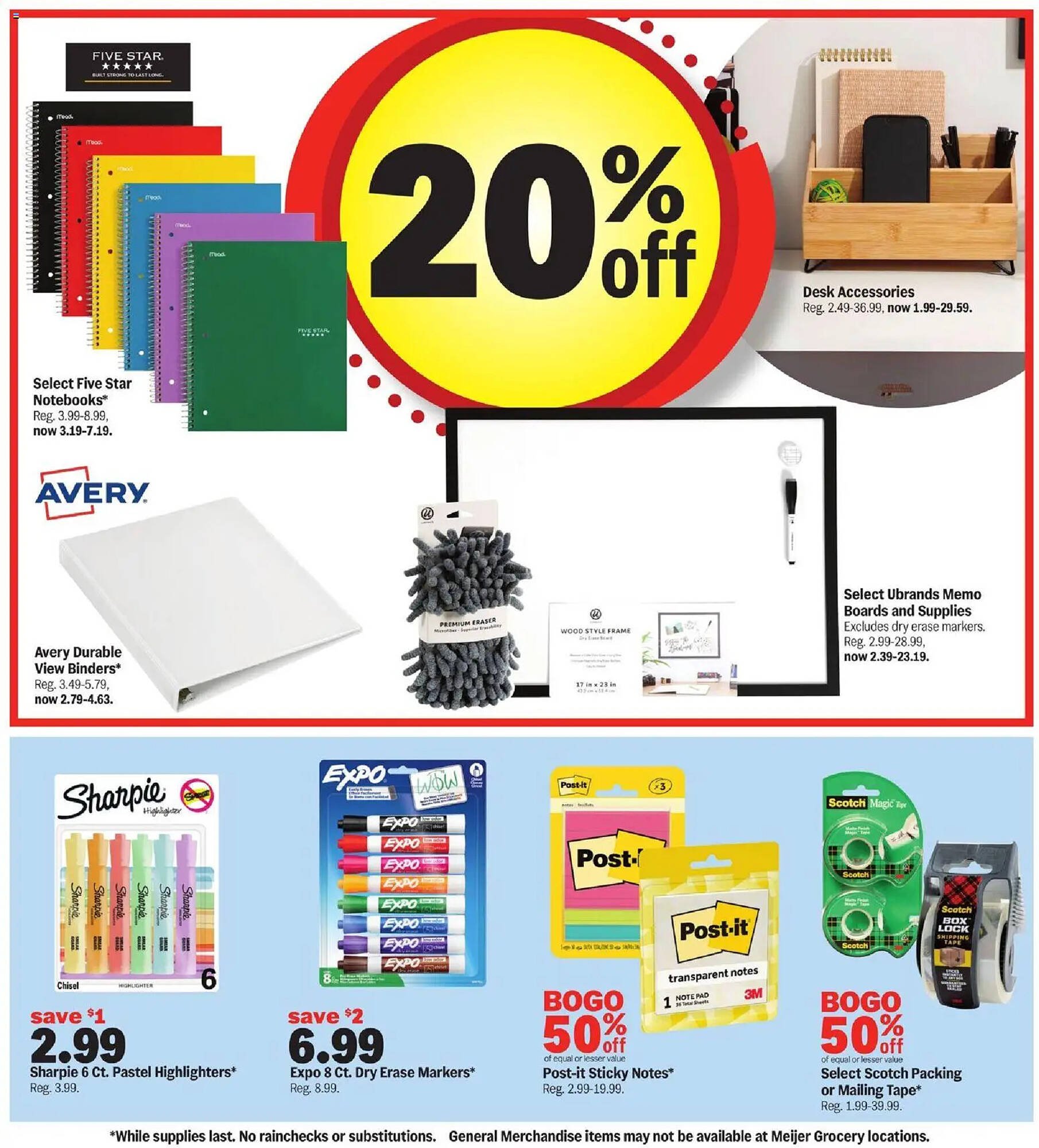 Meijer weekly ad