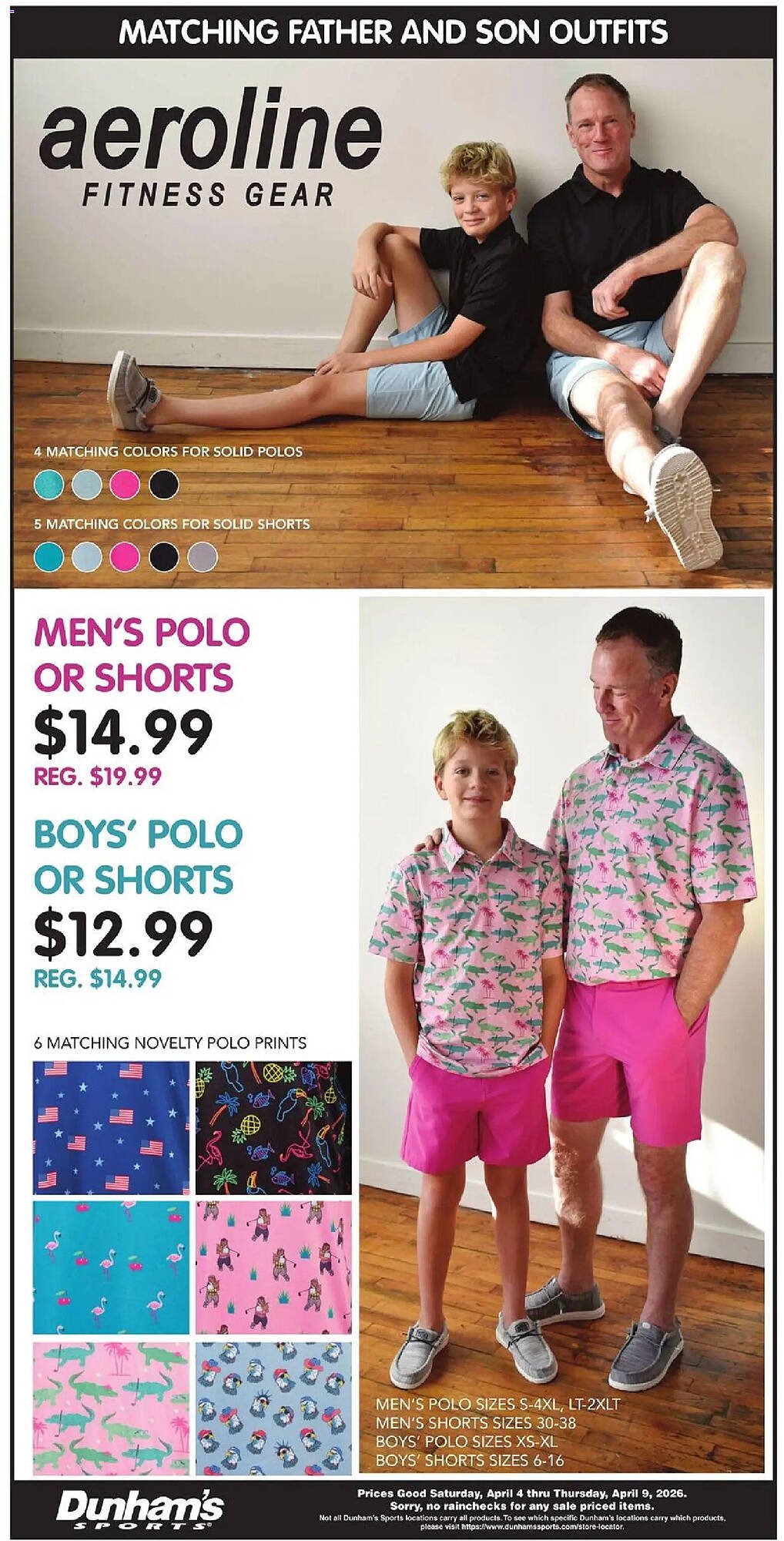 Dunham's Sports weekly ad
