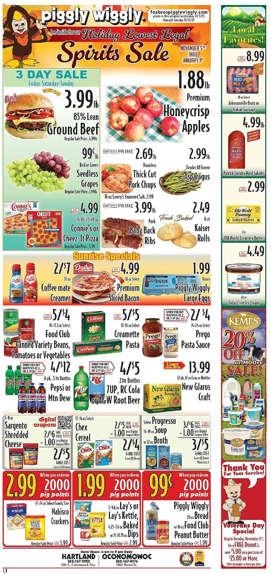 Piggly Wiggly weekly ad (2025-11-05 - 2025-11-12) | 1