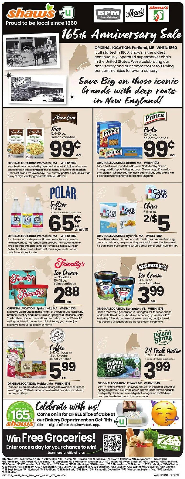 Shaw&#039;s flyer (2025-10-10 - 2025-10-16) | 1