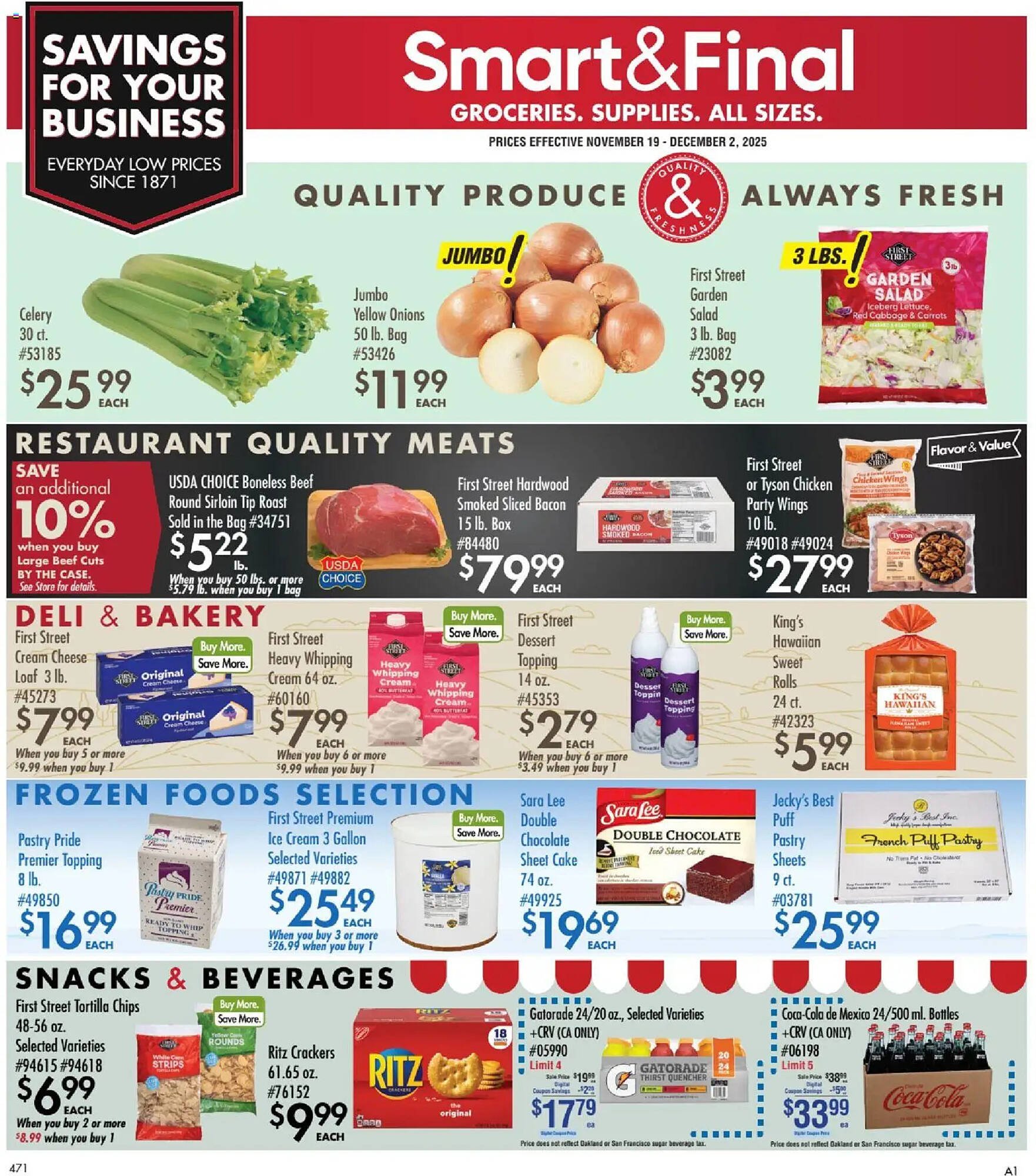 Smart &amp; Final weekly ad