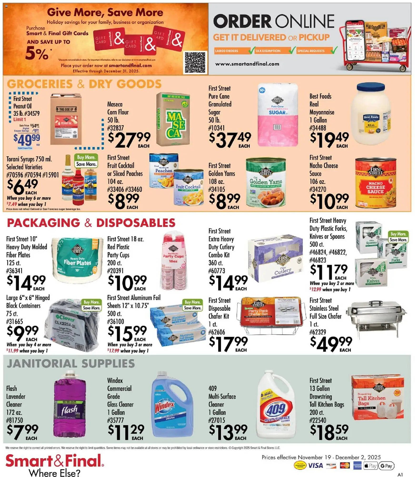 Smart &amp; Final weekly ad