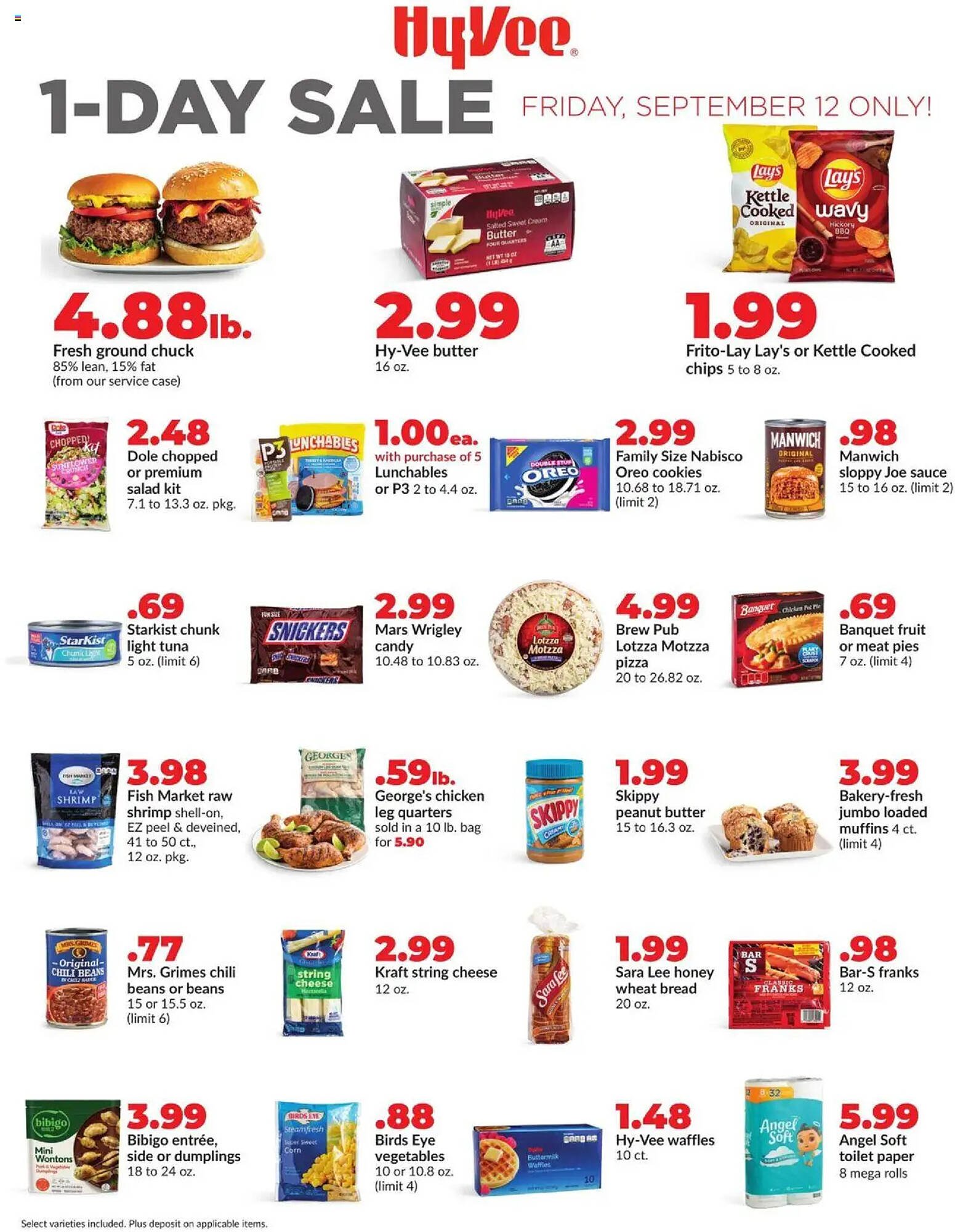 Hy-Vee weekly ad (2025-09-12 - 2025-09-13) | 1