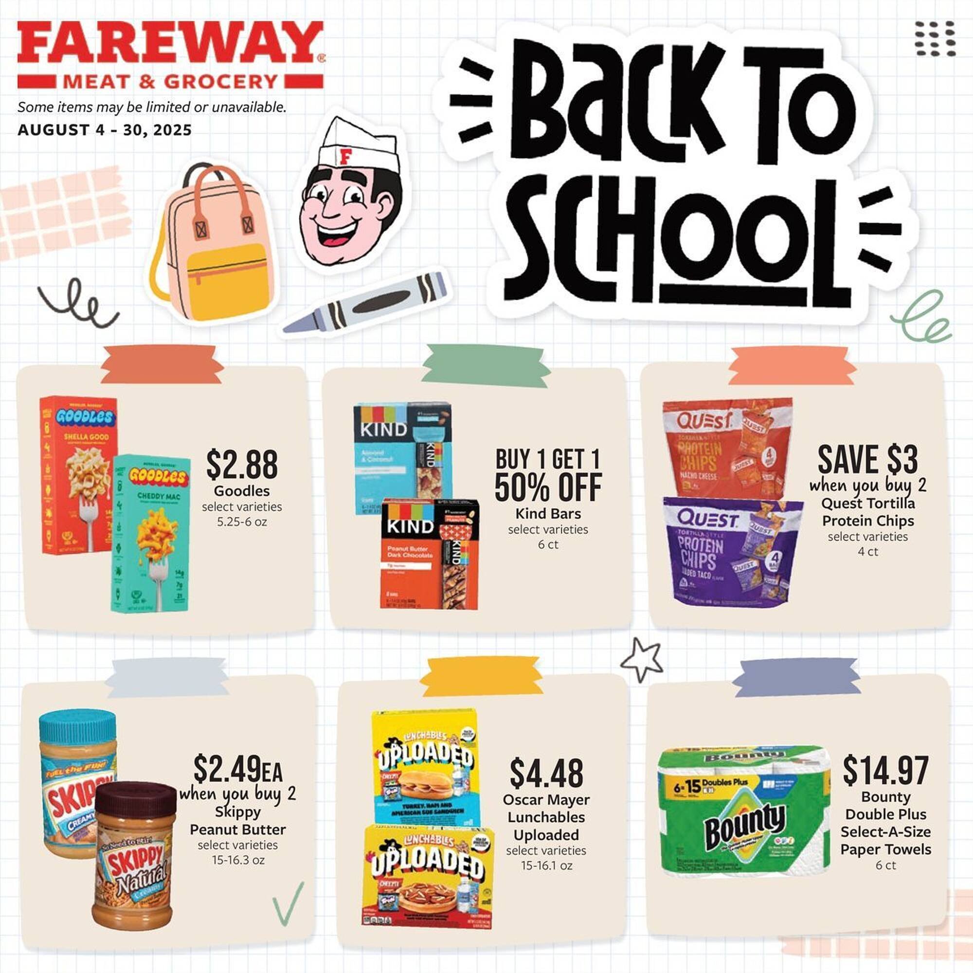 Fareway Weekly Ad (2025-08-04 - 2025-08-30) | 1