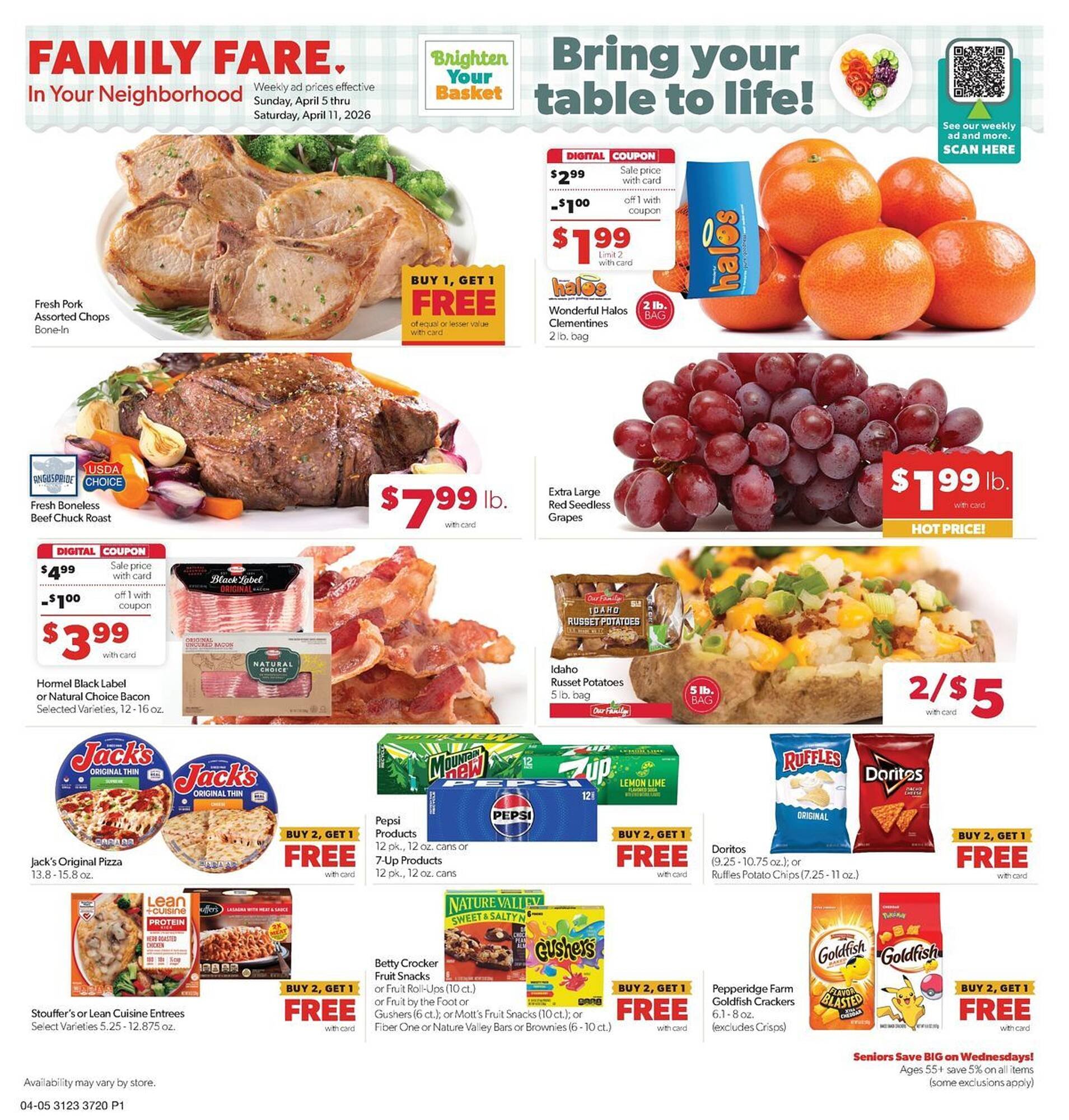 Family Fare weekly ad