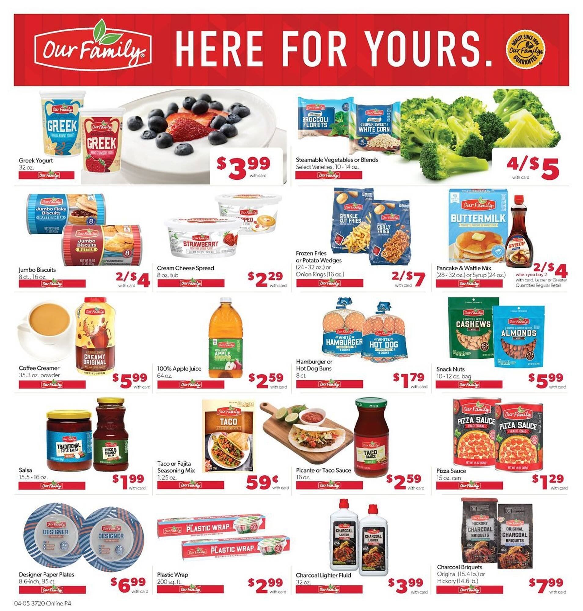 Family Fare weekly ad