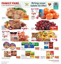 Family Fare weekly ad