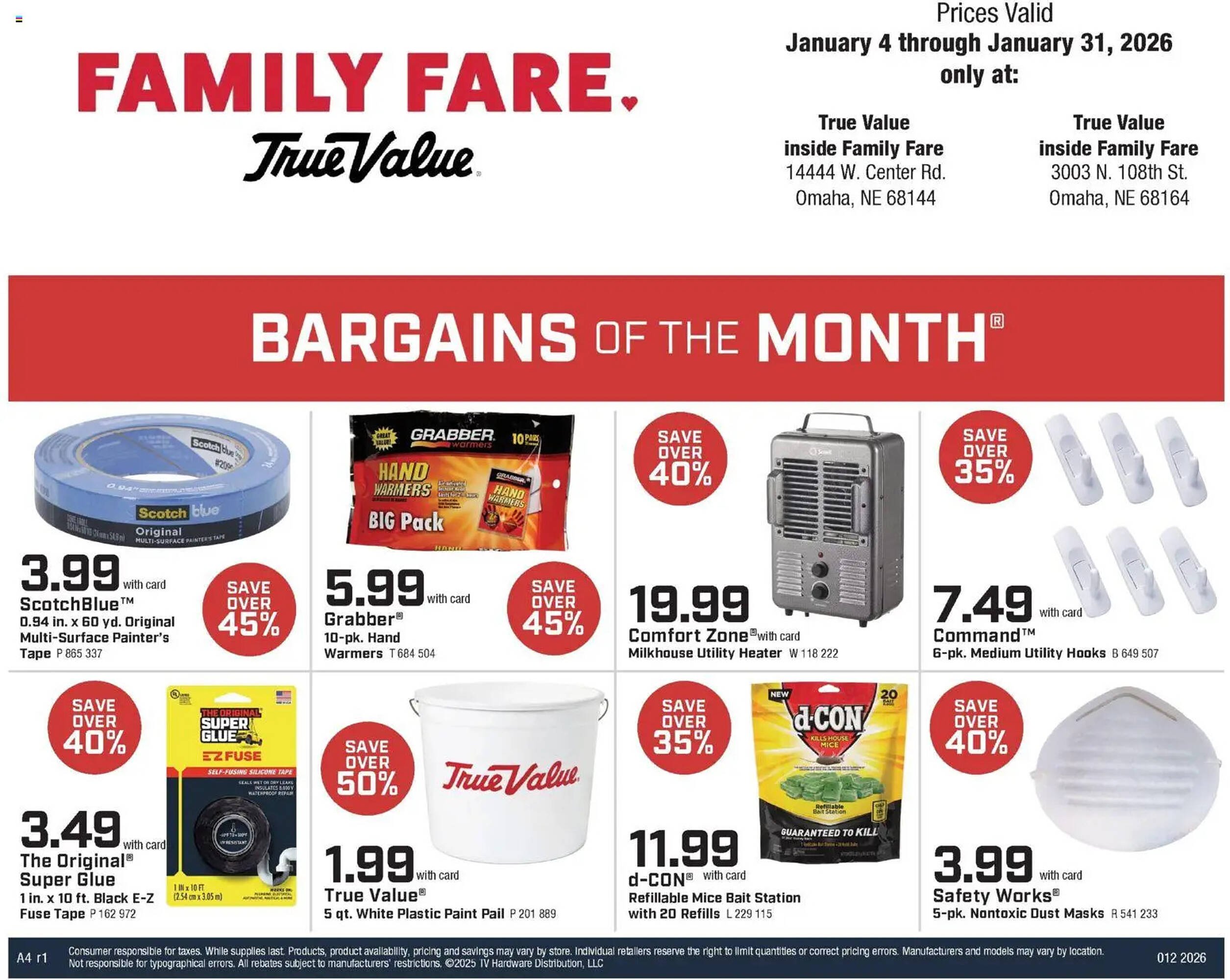 Family Fare weekly ad